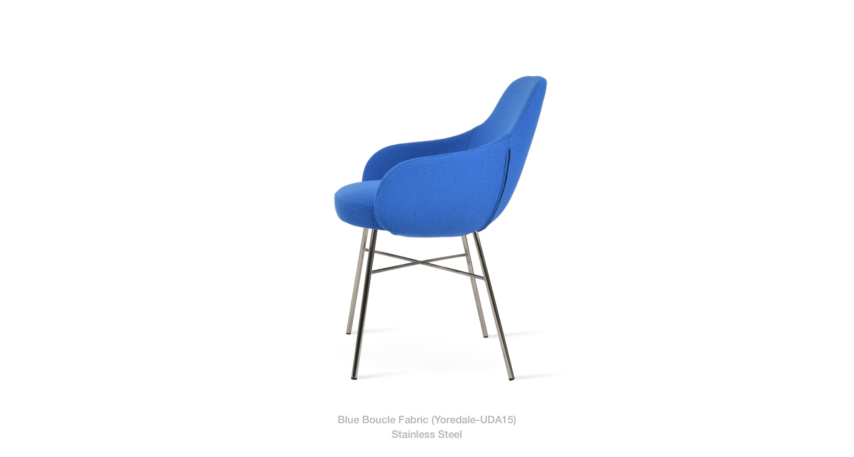 blue boucle
