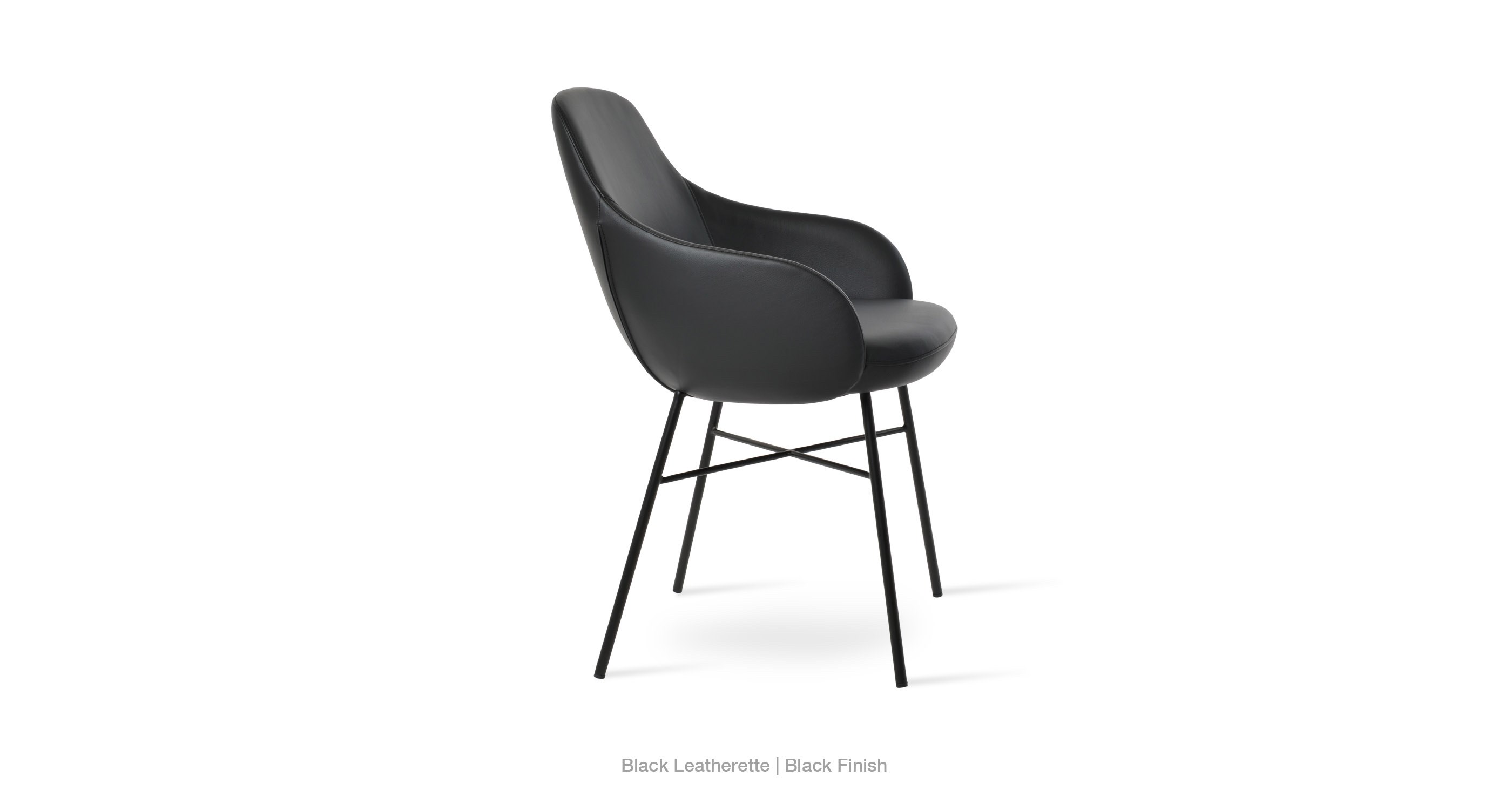 2020 22 12 Gazel Arm Cross Black Leatherette 