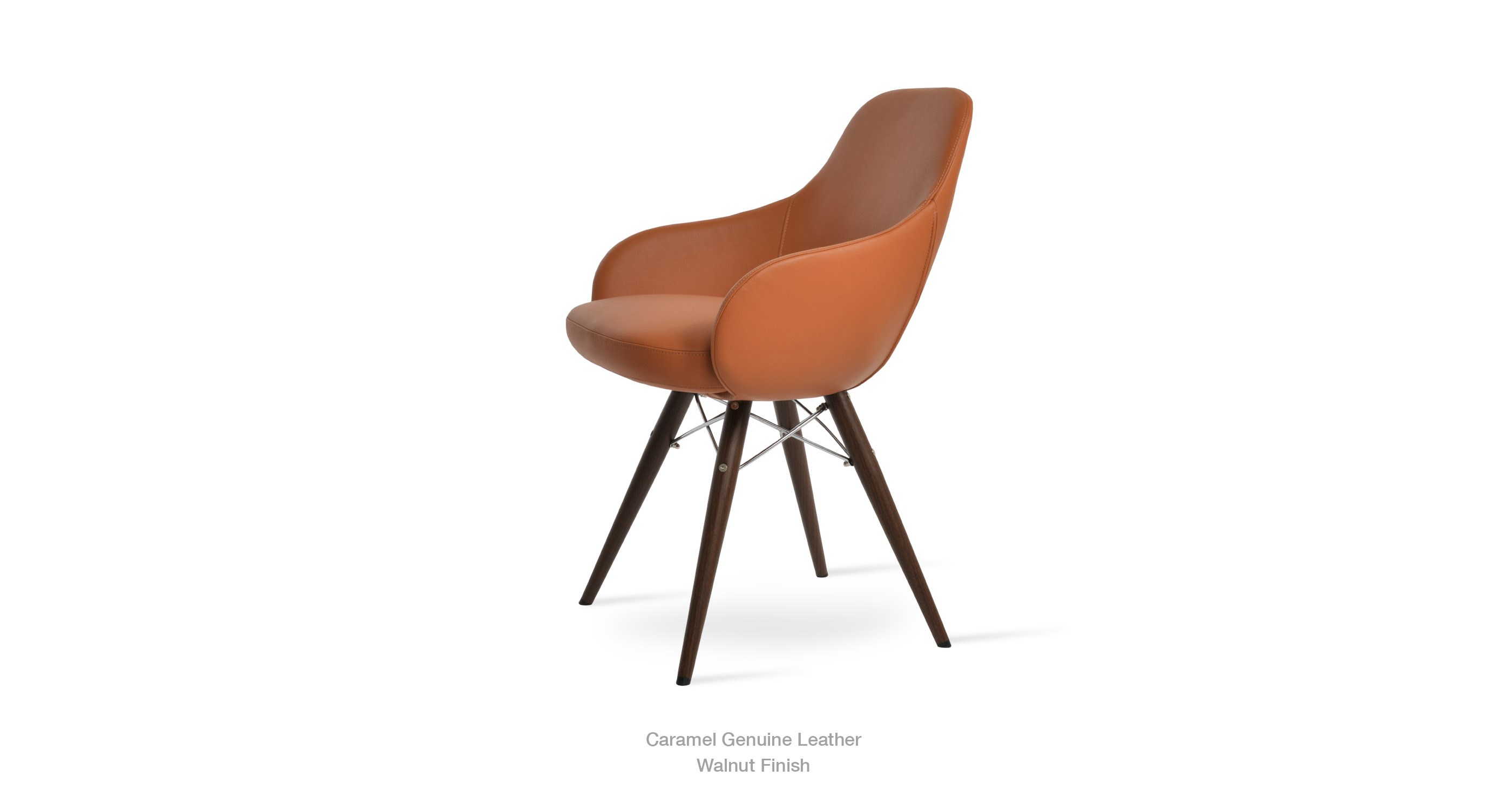 12 11 20 Gazel Arm Mw Caramel Leather Walnut