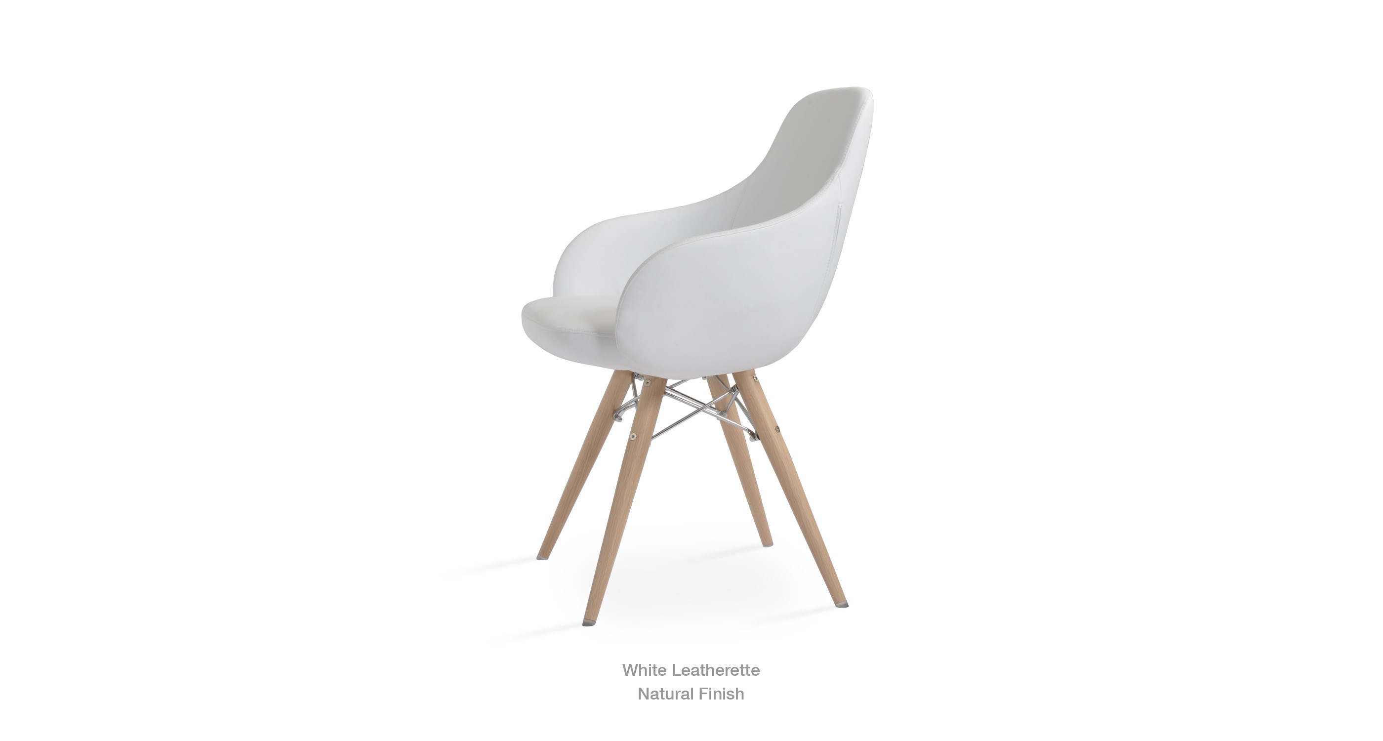 white leathertte