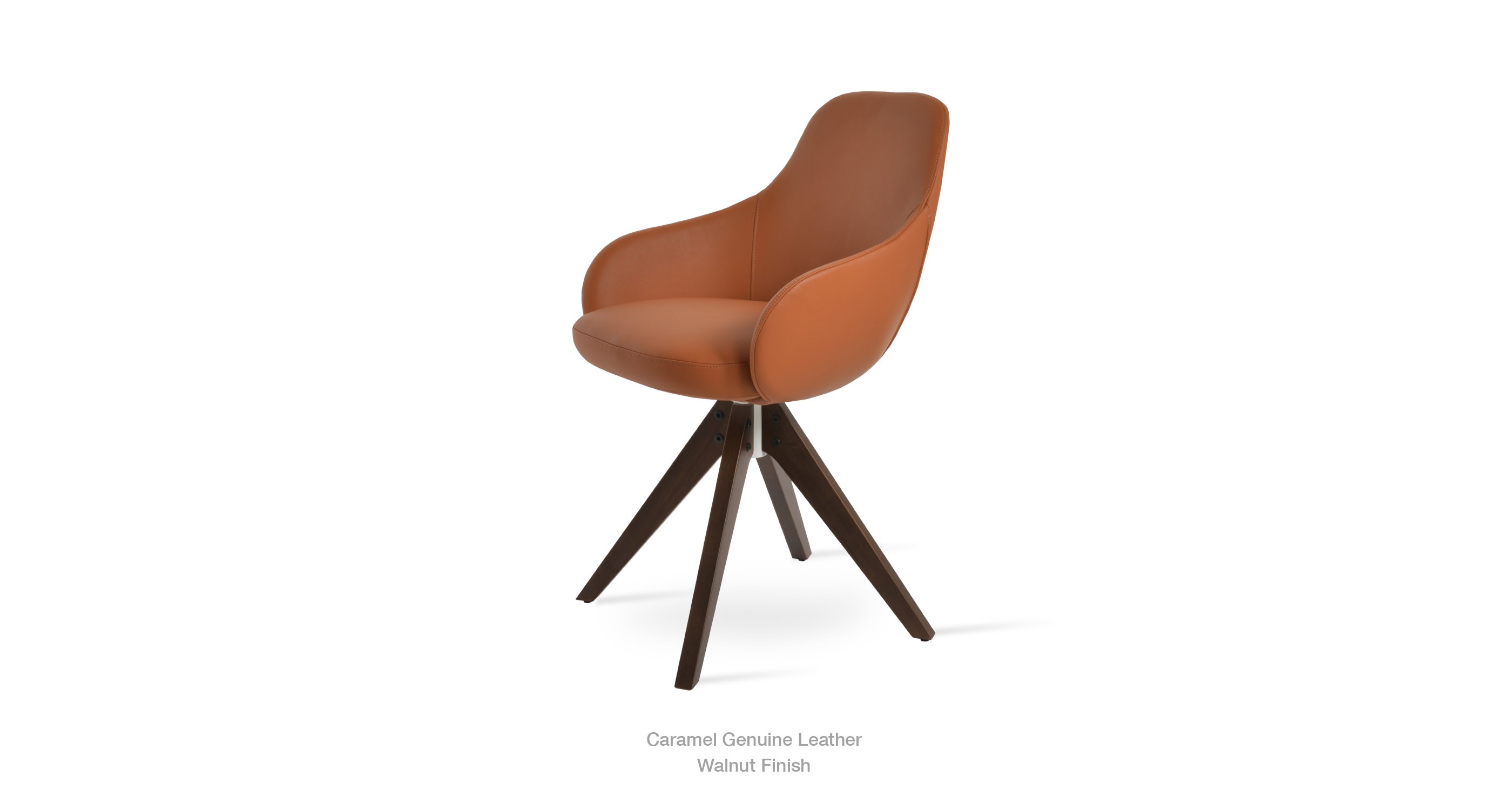12 11 20 Gazel Arm Pyramid Caramel Leather
