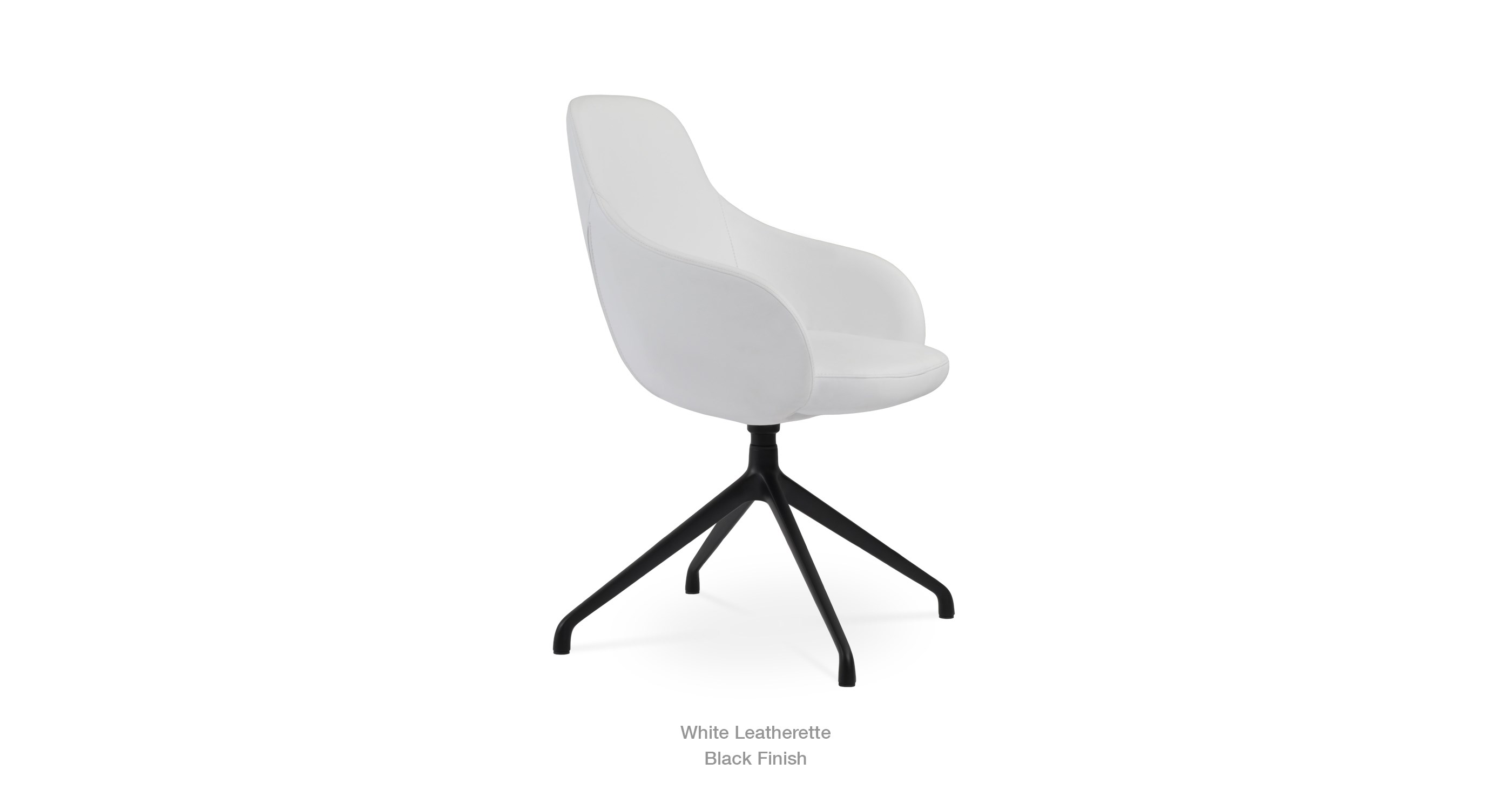 white leathertte