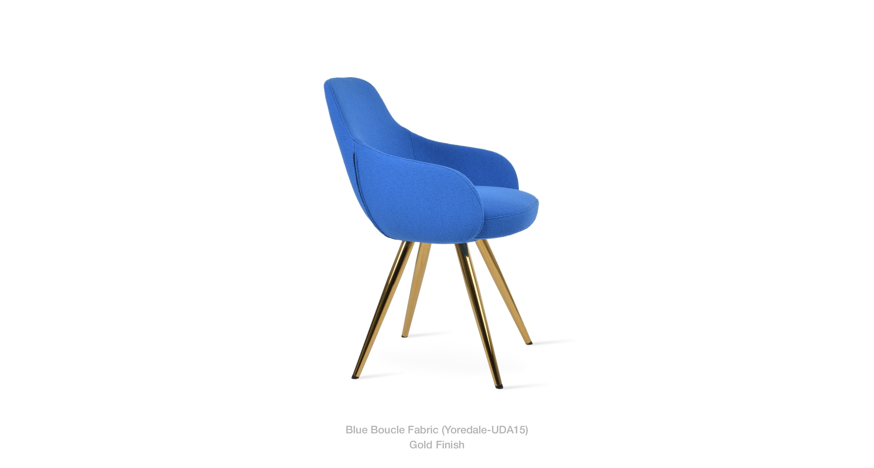 blue boucle