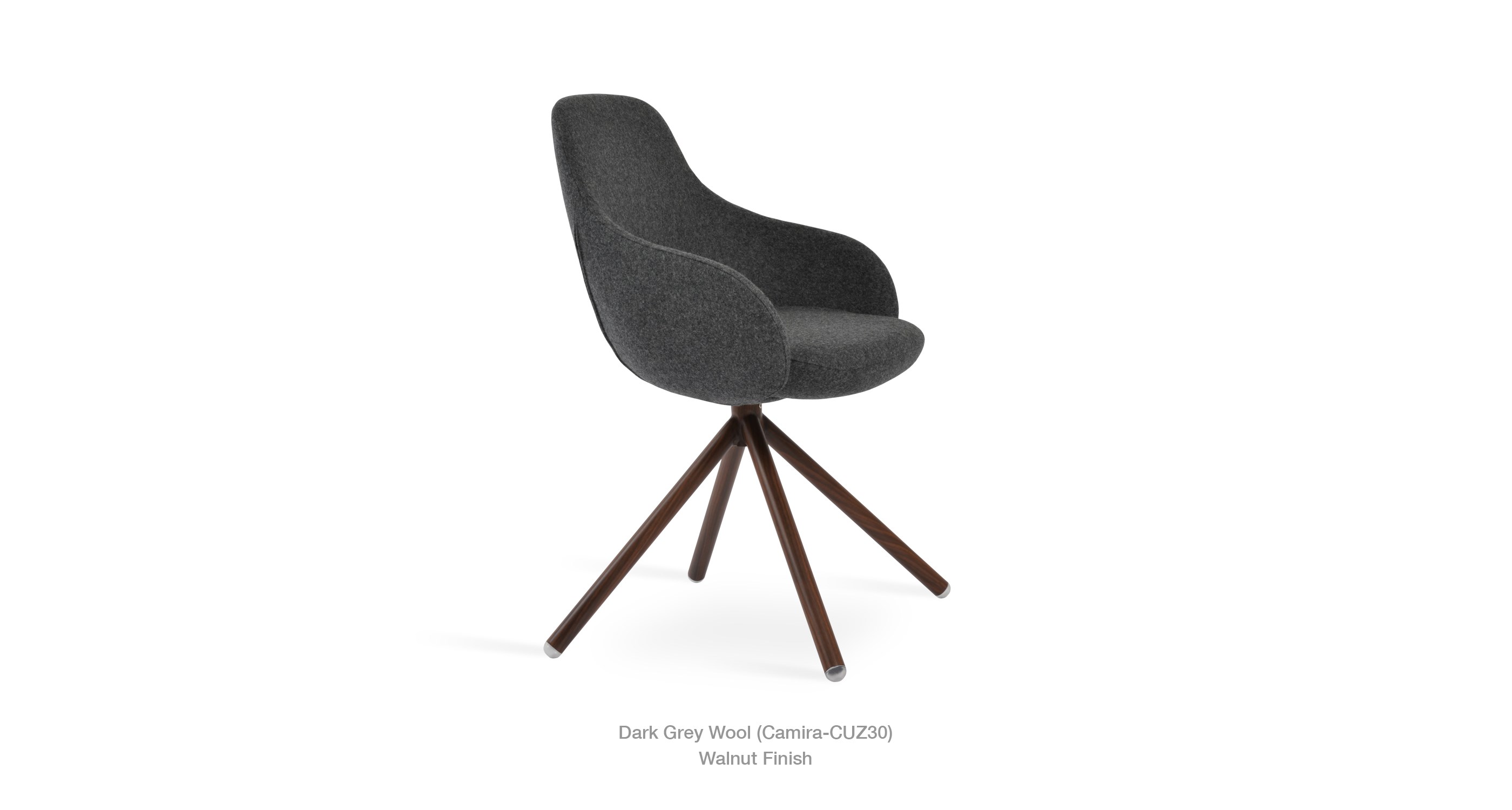 dark grey wool