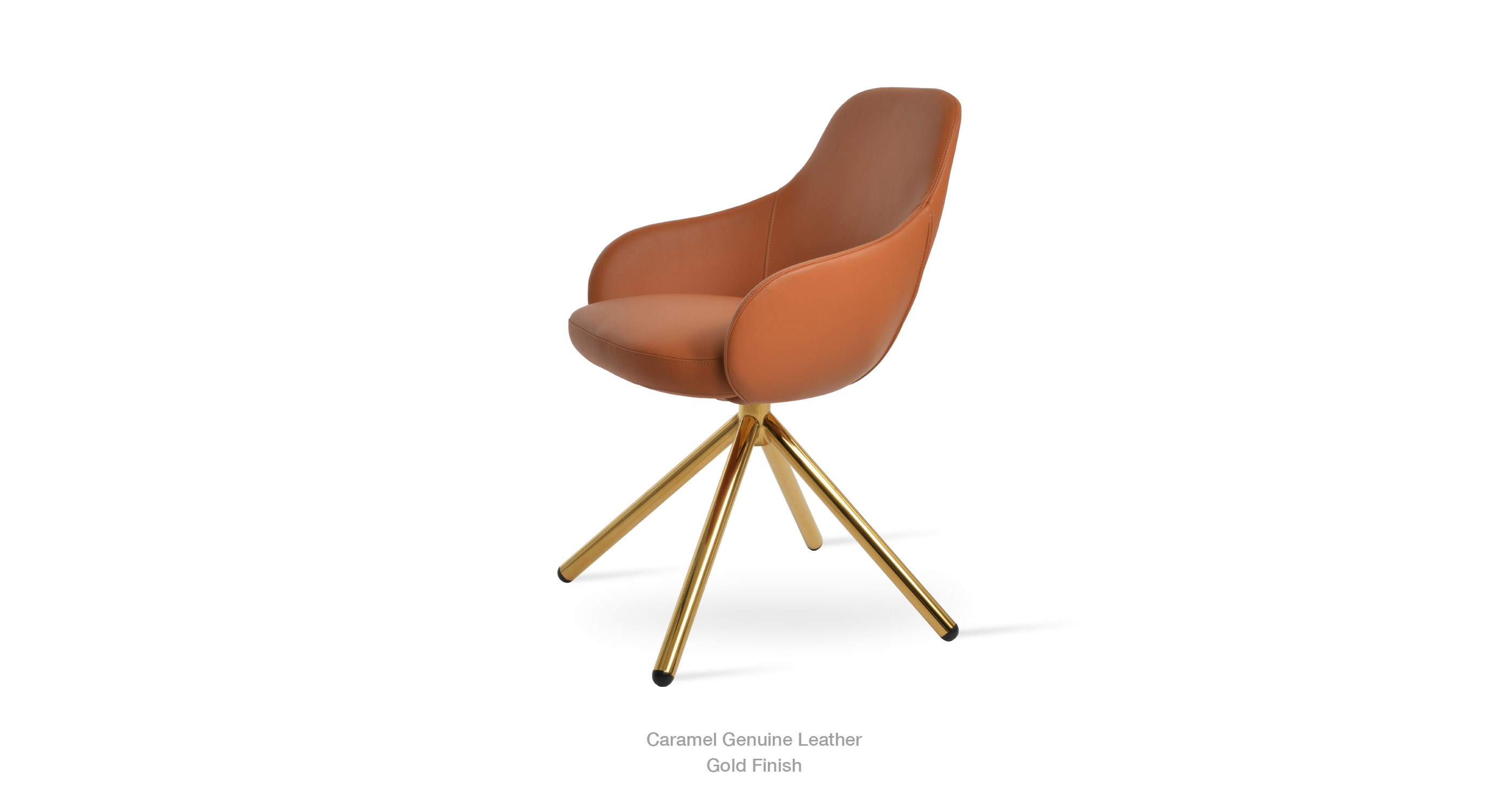 12 11 20 Gazel Arm Stick Caramel Leather Gold