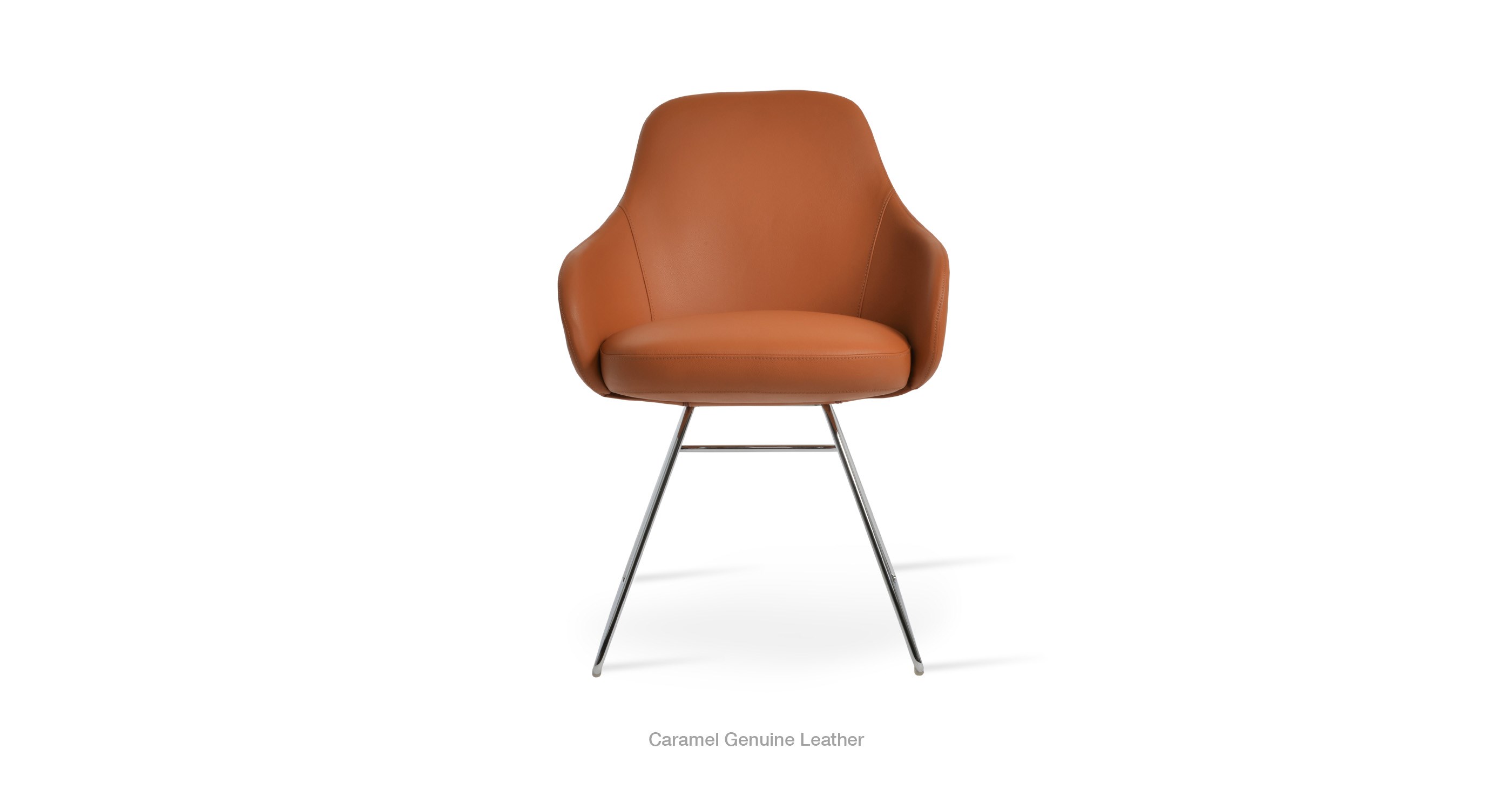 2020 11 08 Gazel Arm Wire Caramel Leather Chrome