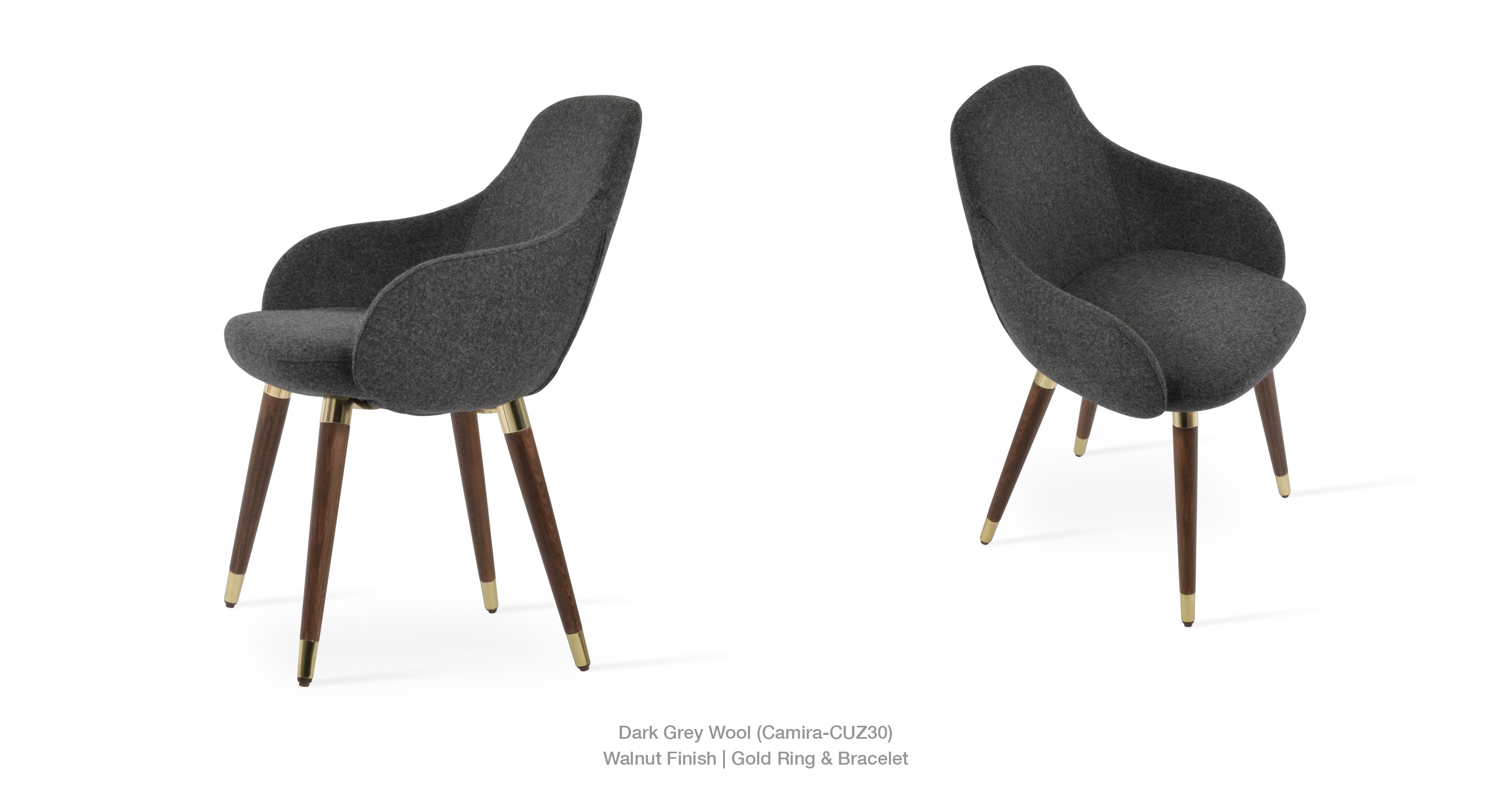 dark grey wool