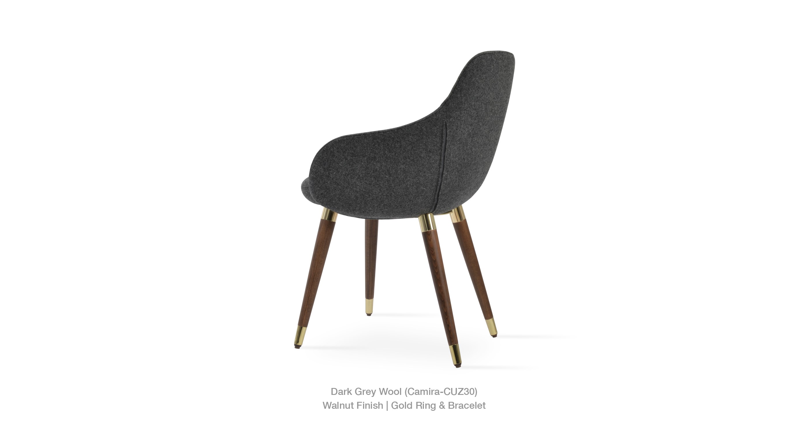 dark grey wool