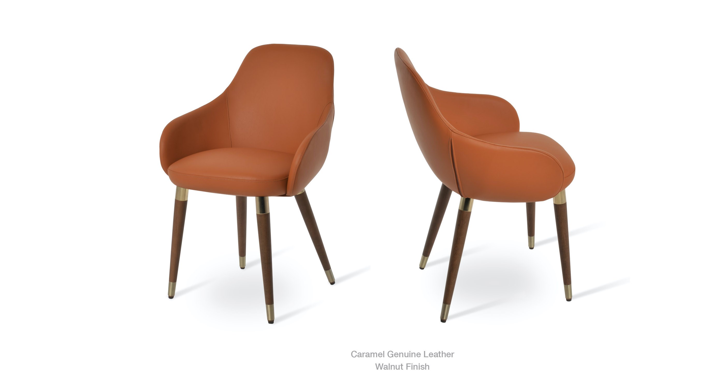 2020 11 01 Gazel Arm Wood Caramel Genuine