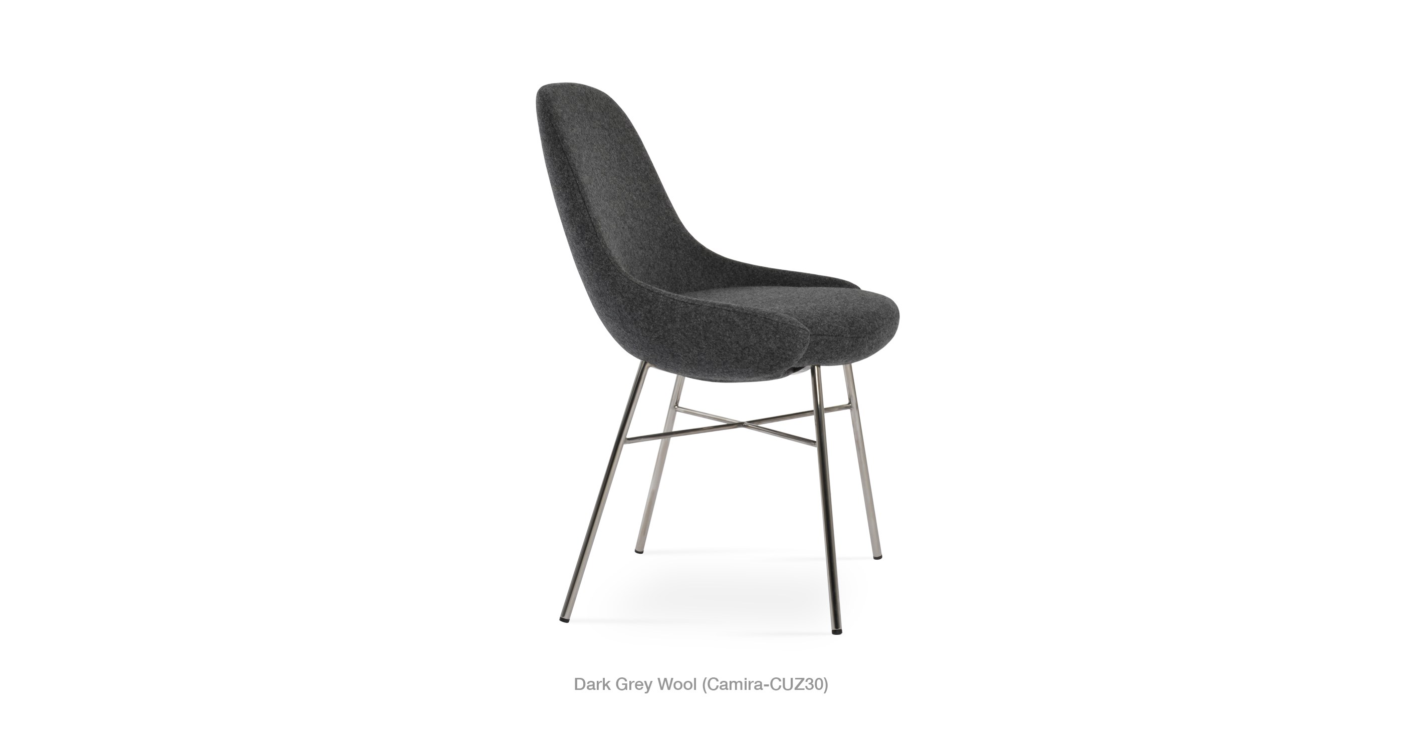 Gazel Cross Dark Grey Wool