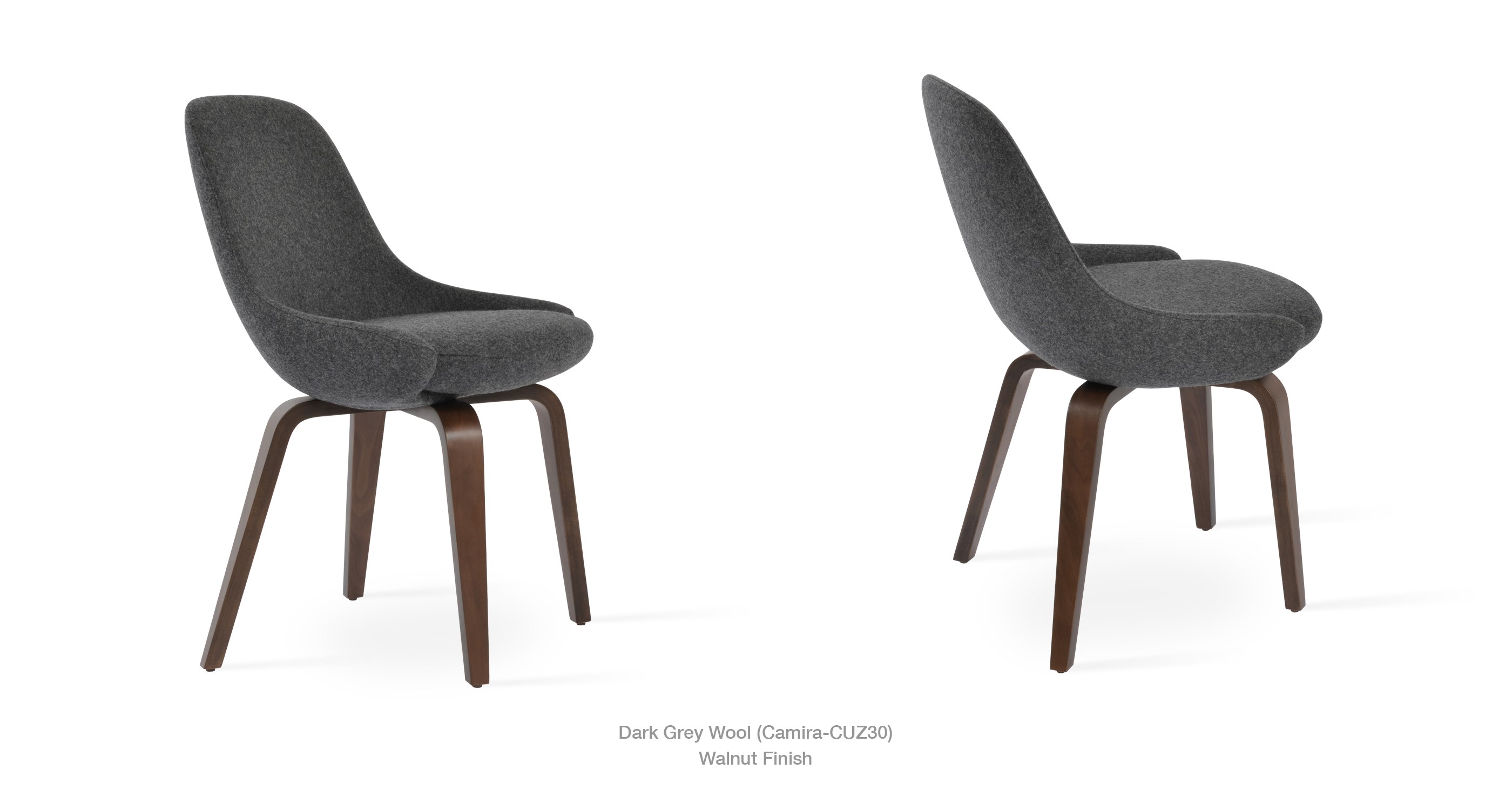 dark grey wool