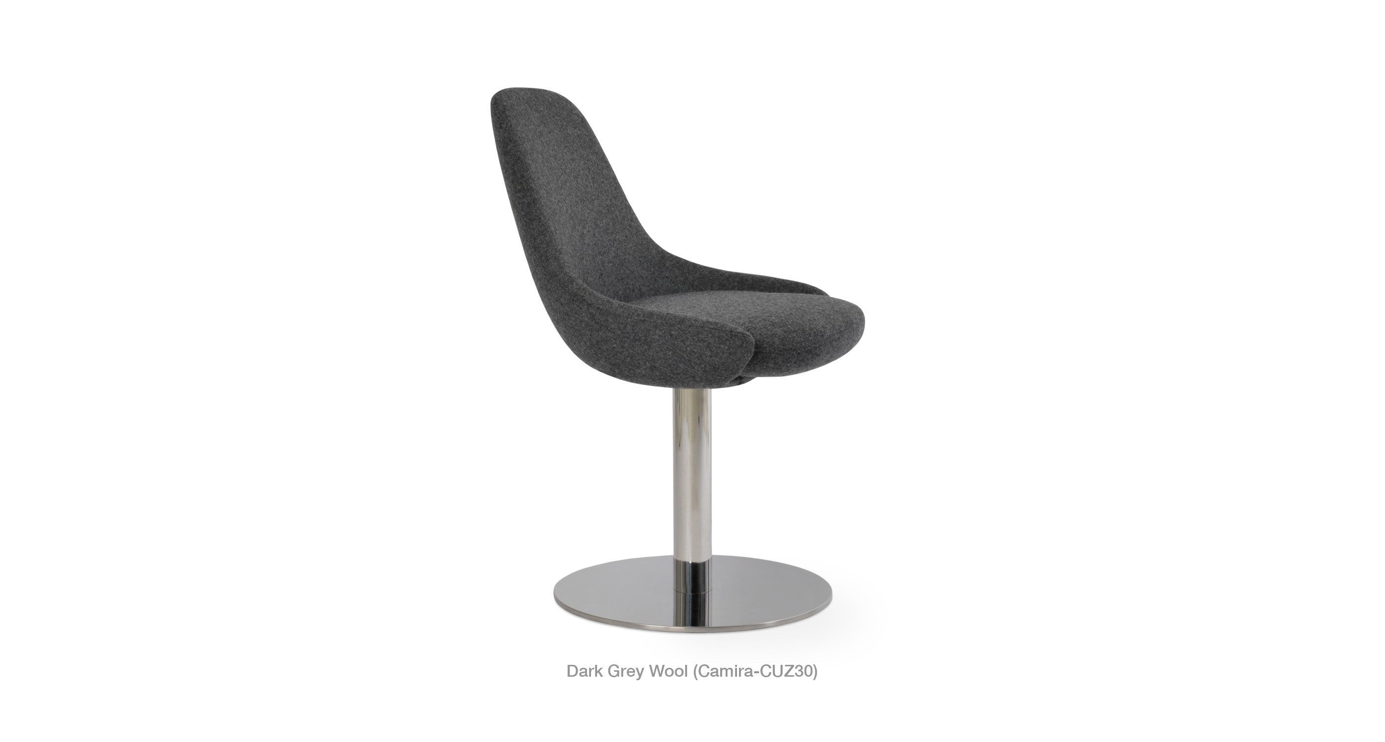 dark grey wool