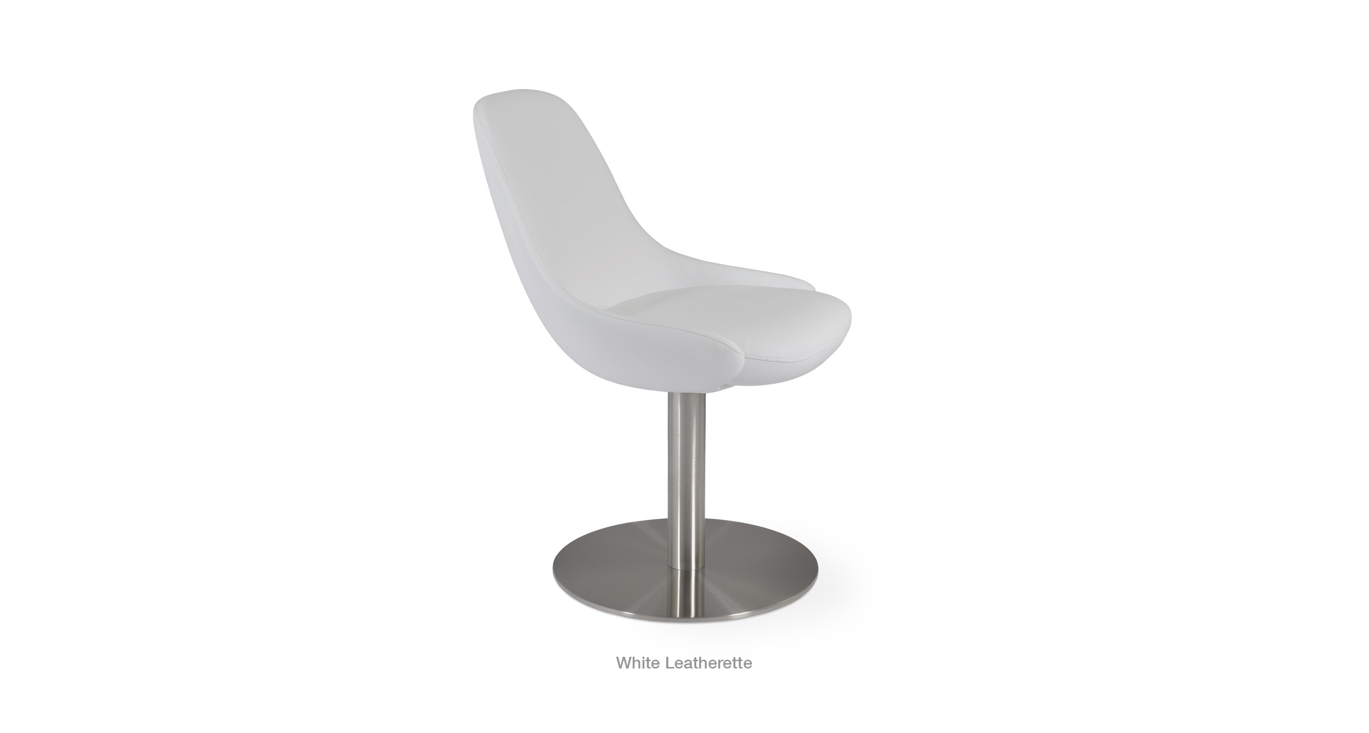 white leathertte