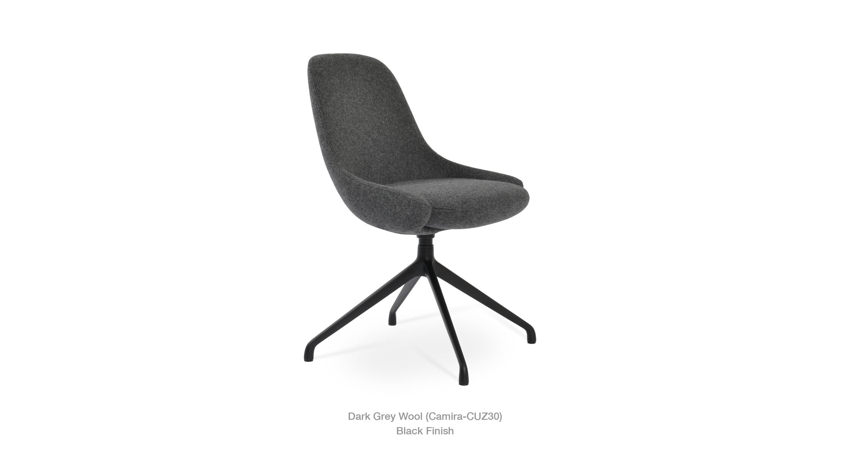 dark grey wool