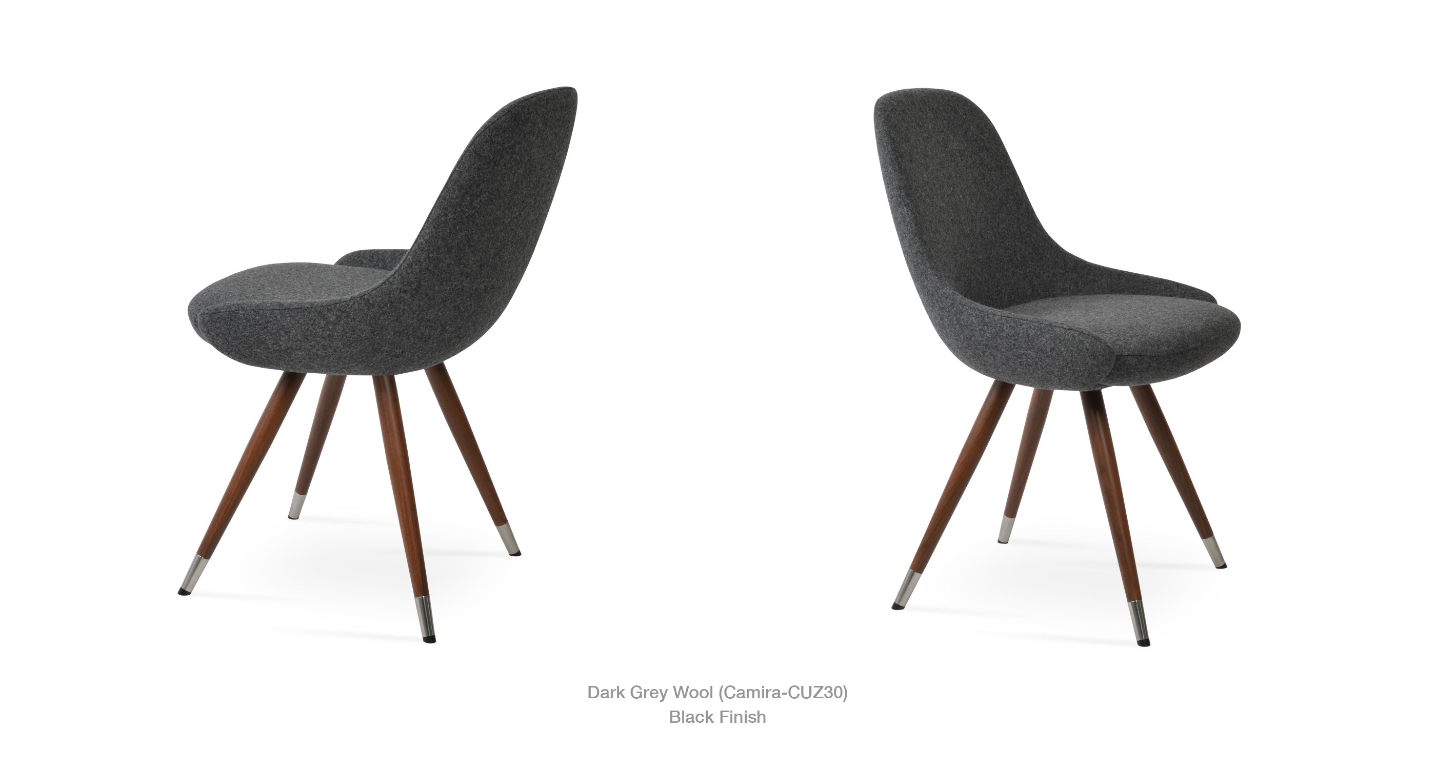 dark grey wool