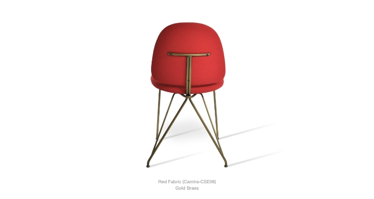 2020 11 08 Langham Dining Red Fabric Gold Brass Back