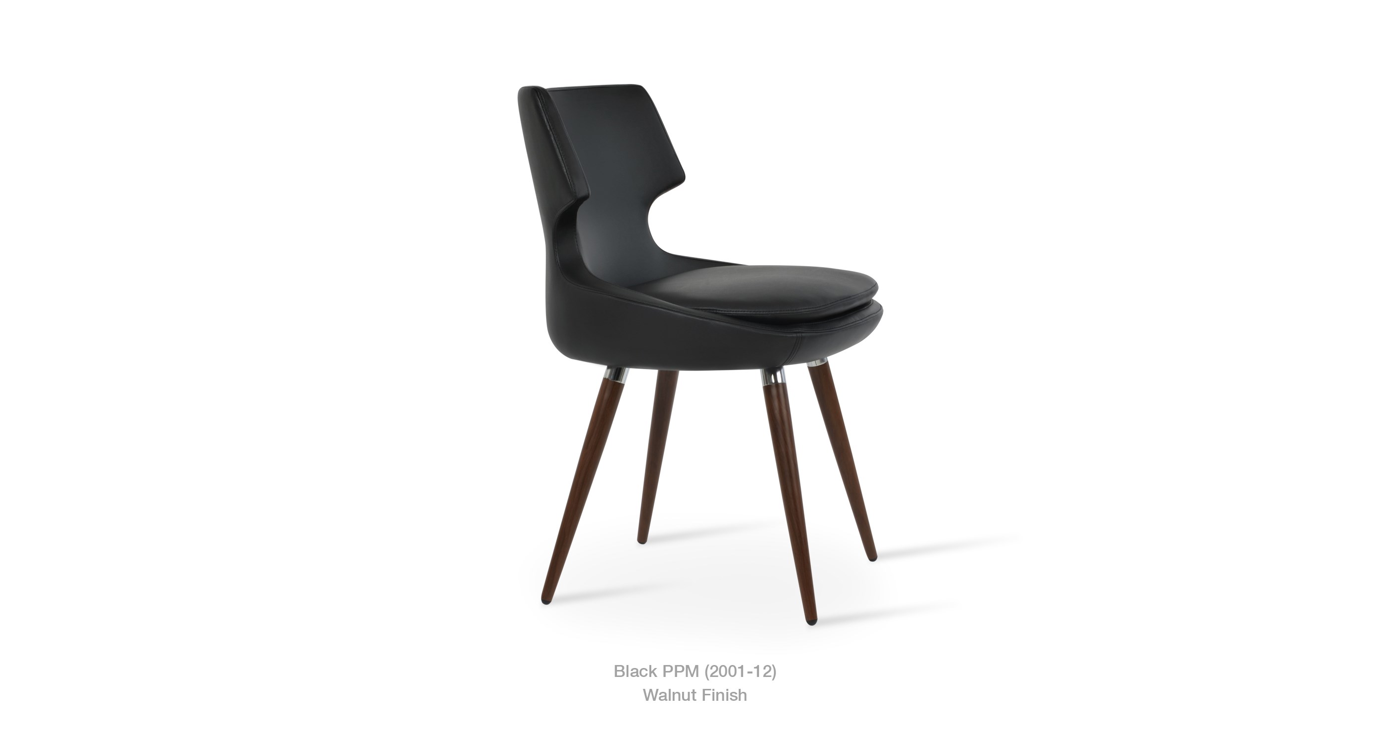 2019 12 30 Patara Ana Black Leatherette Walnut