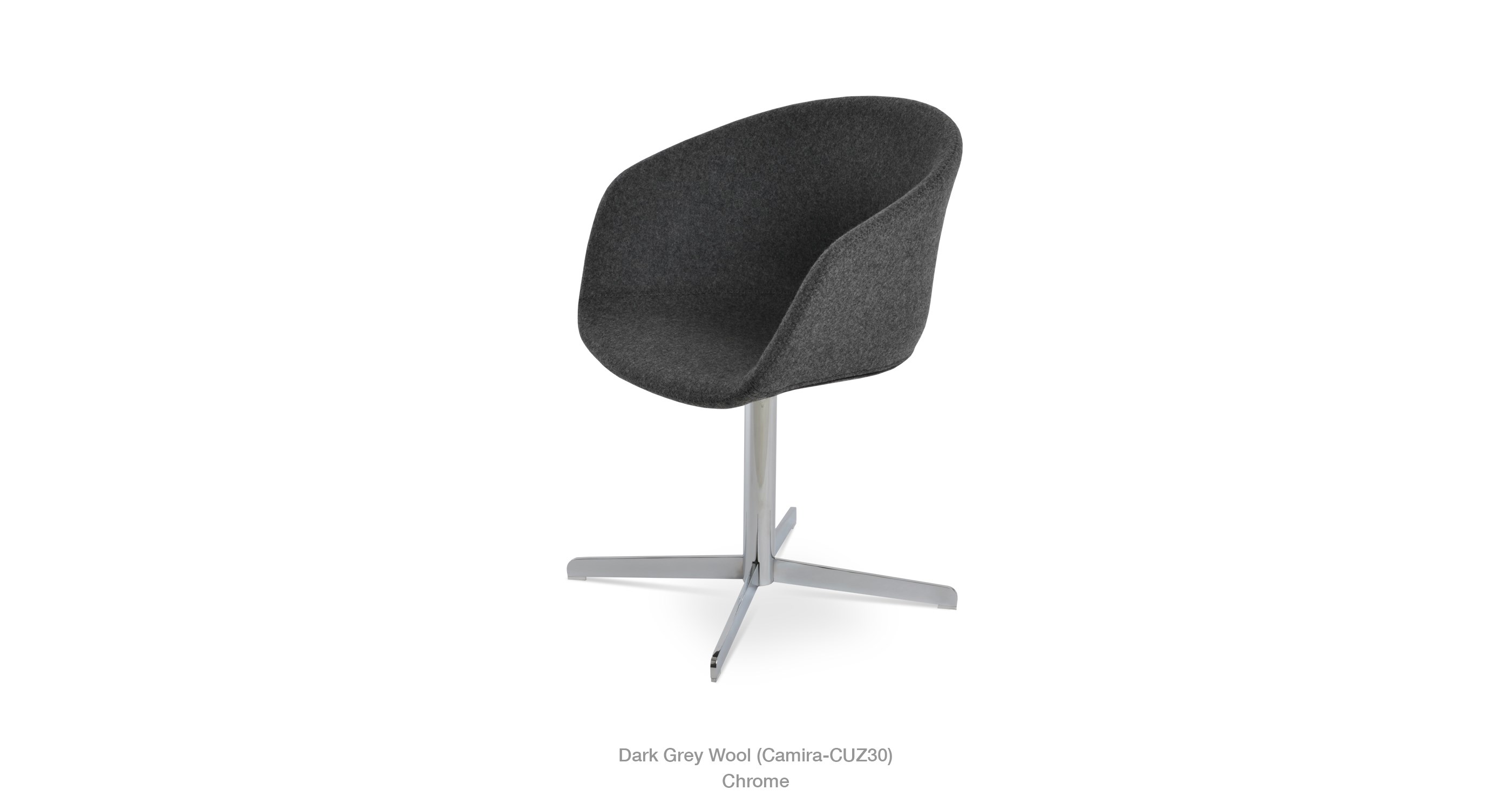 dark grey wool