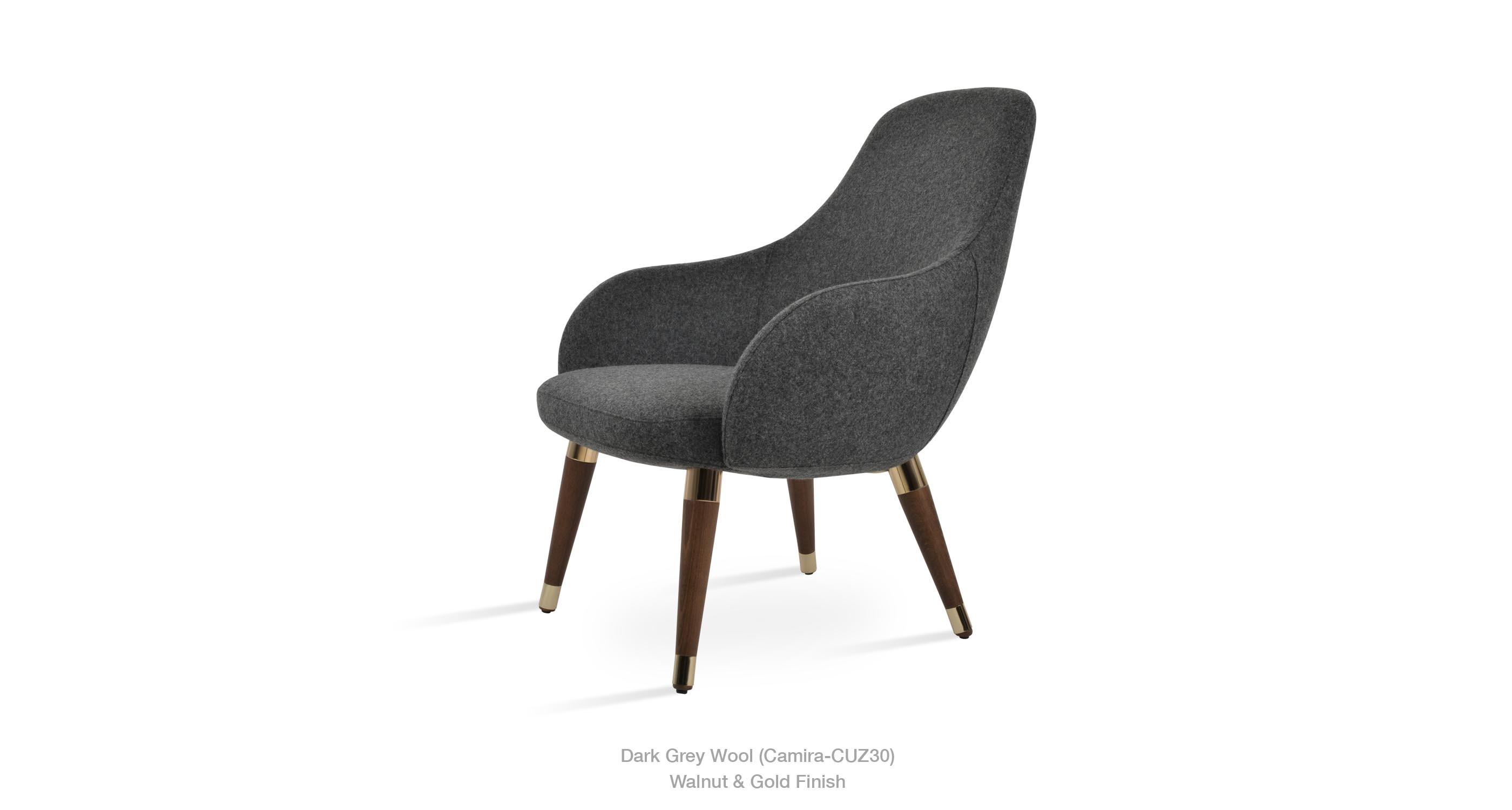 dark grey wool