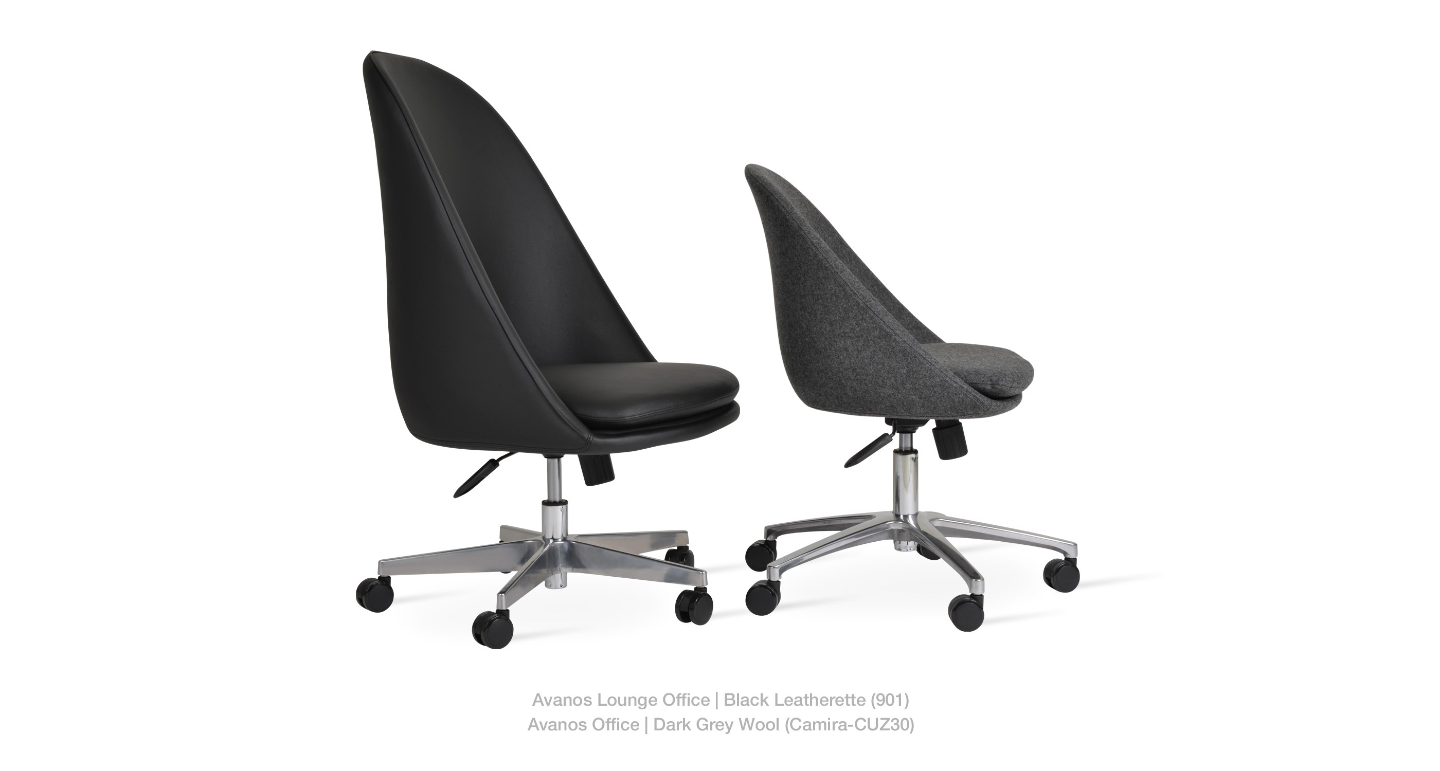 dark grey wool - large office