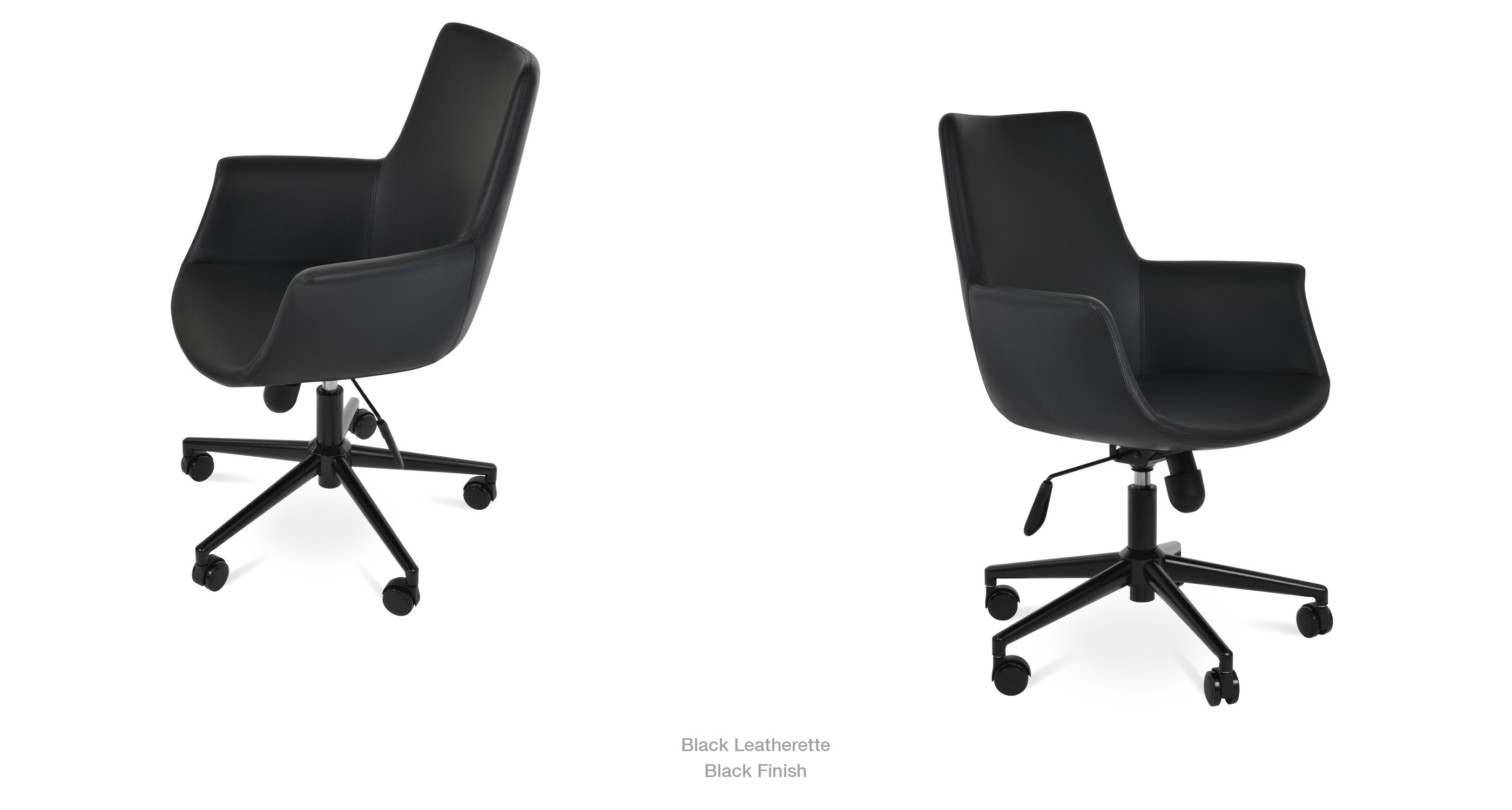 2020 02 29 Bottega Arm Office Black Finish