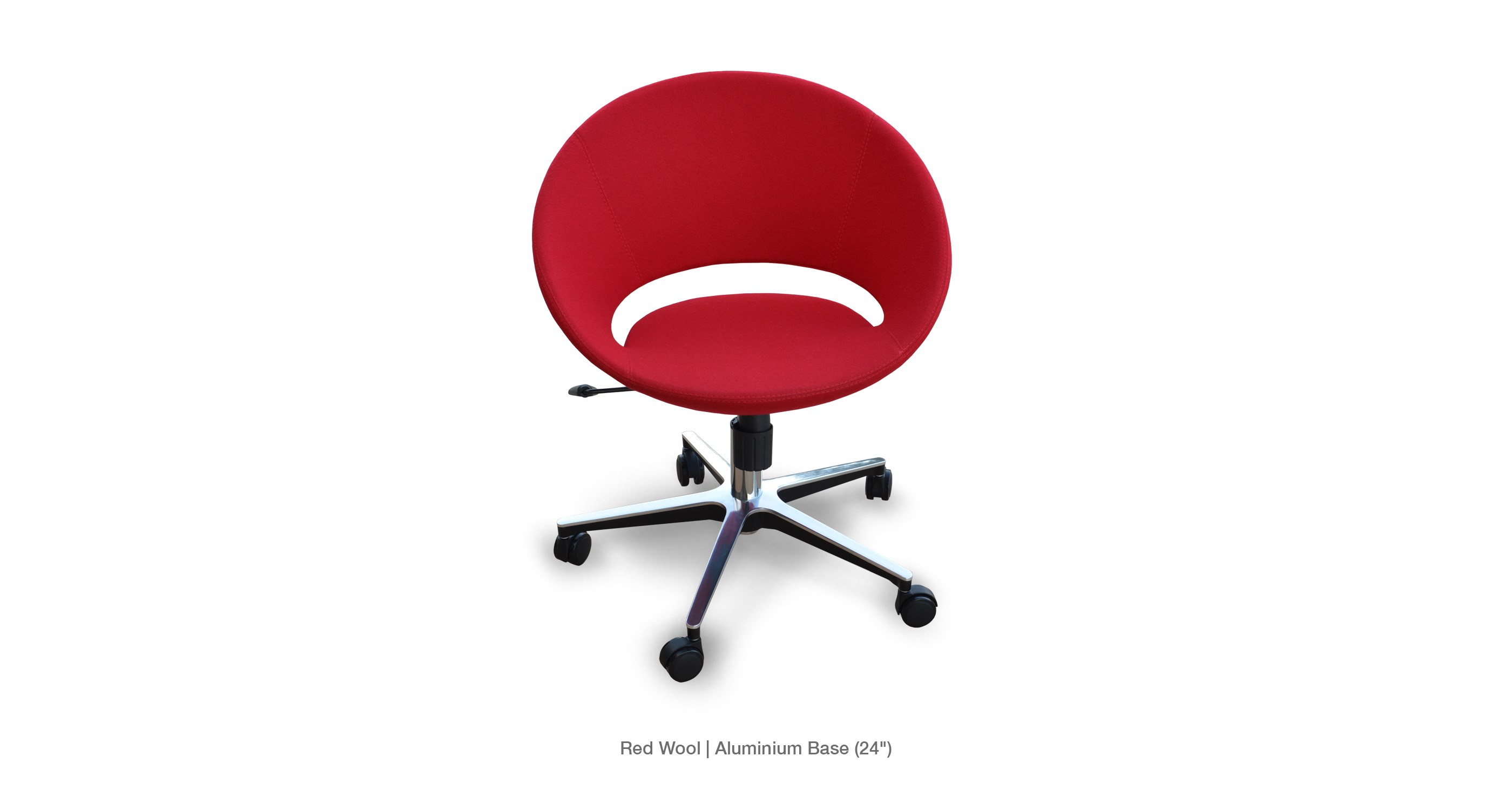 Crescent Office Red Wool