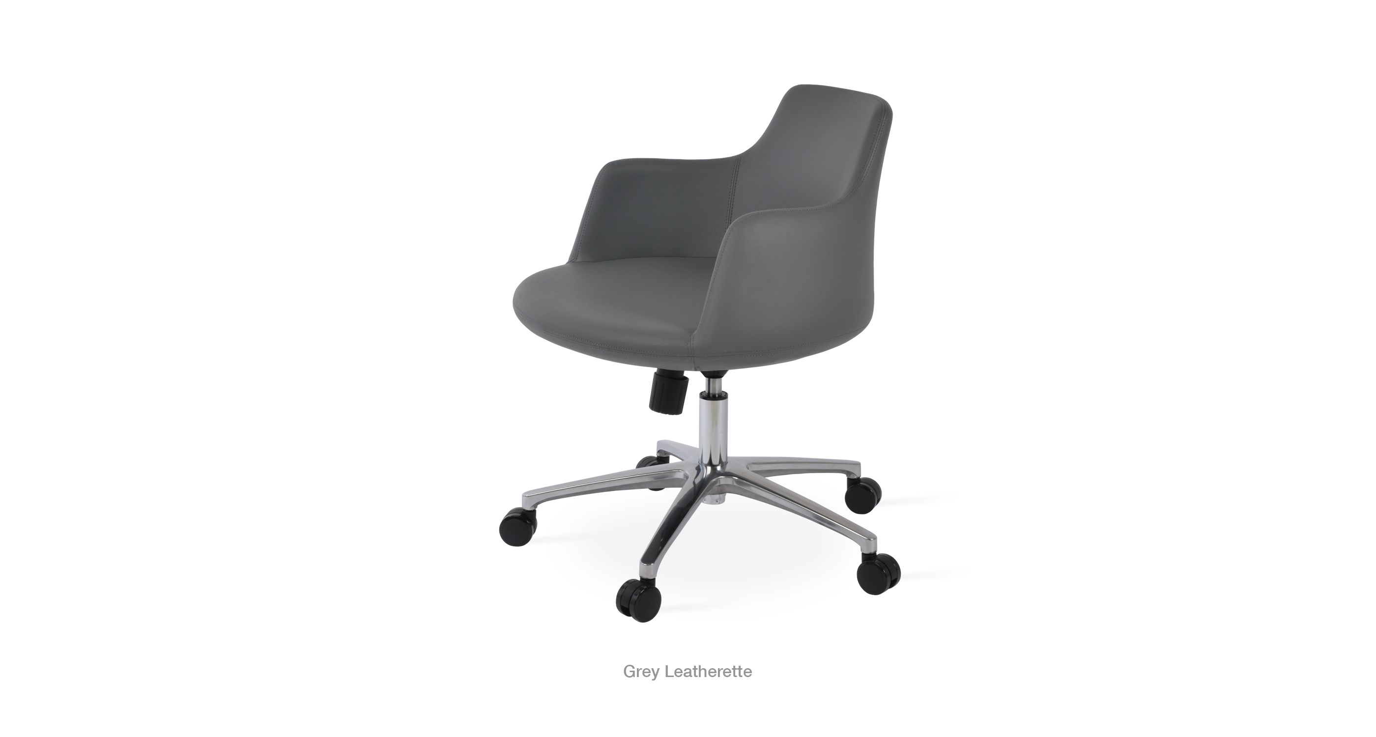 grey leathereete