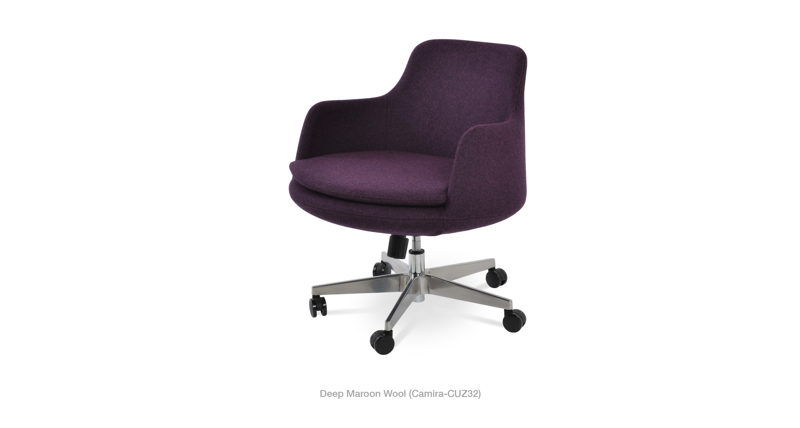 2020 02 11 Dervish Office Low Back Deep Maroon