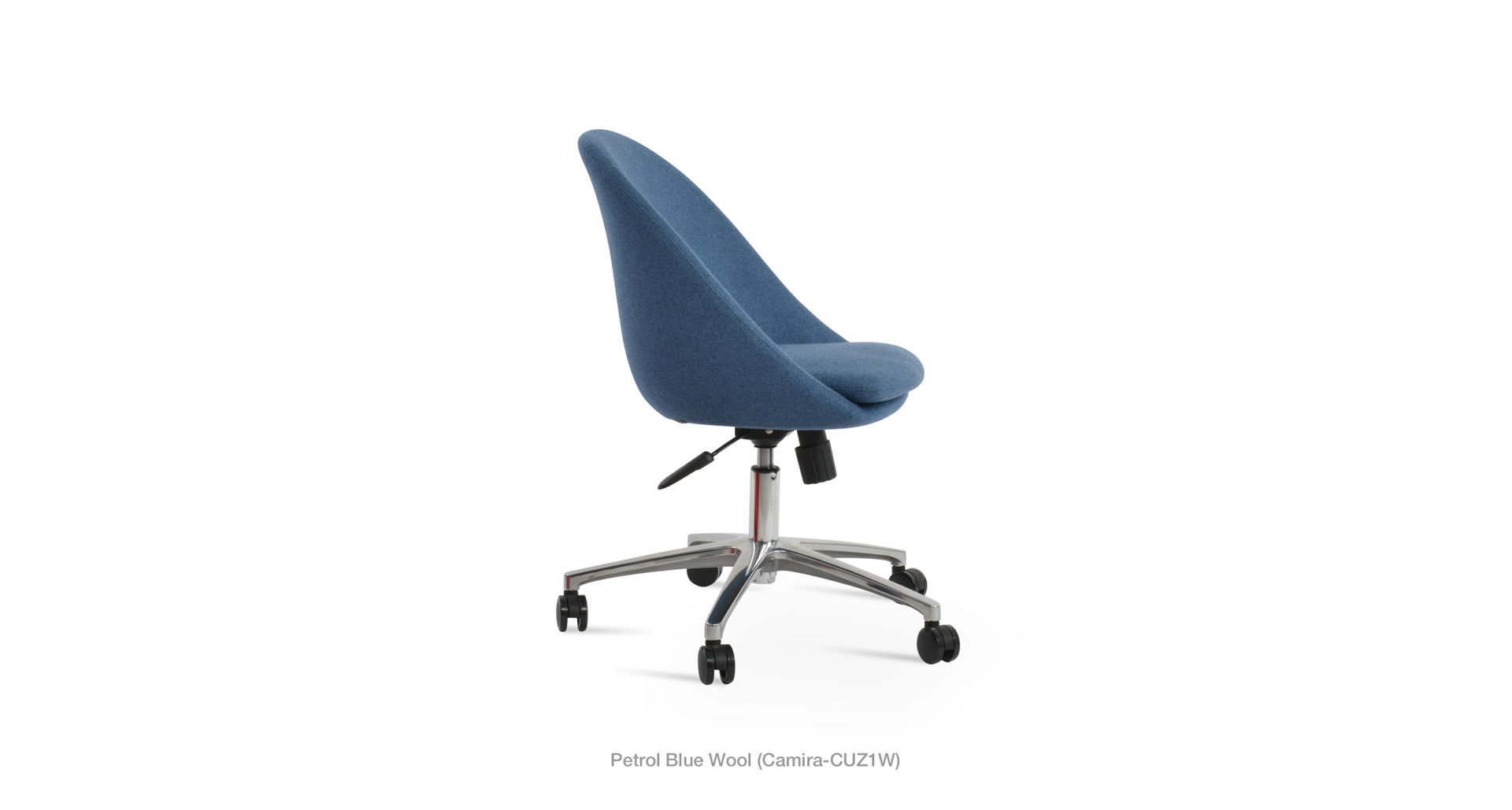 Petrol Blue Camira Wool