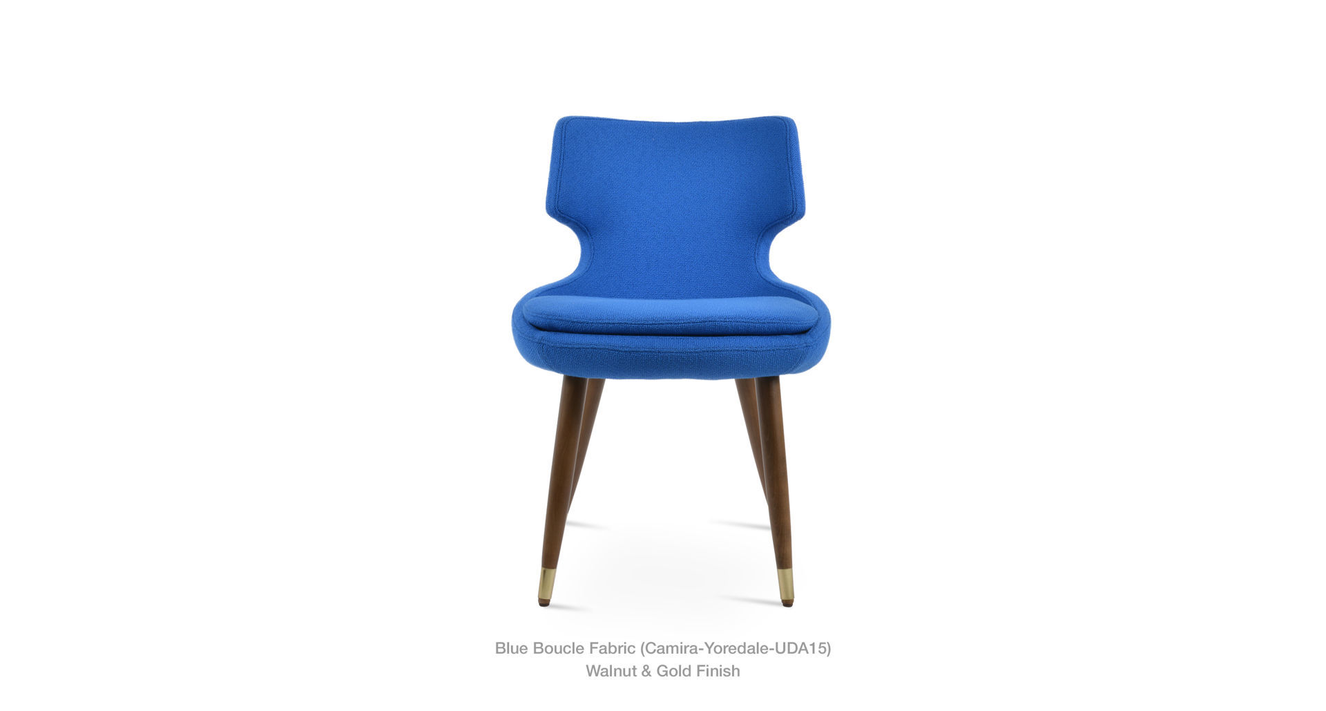 blue boucle Camira