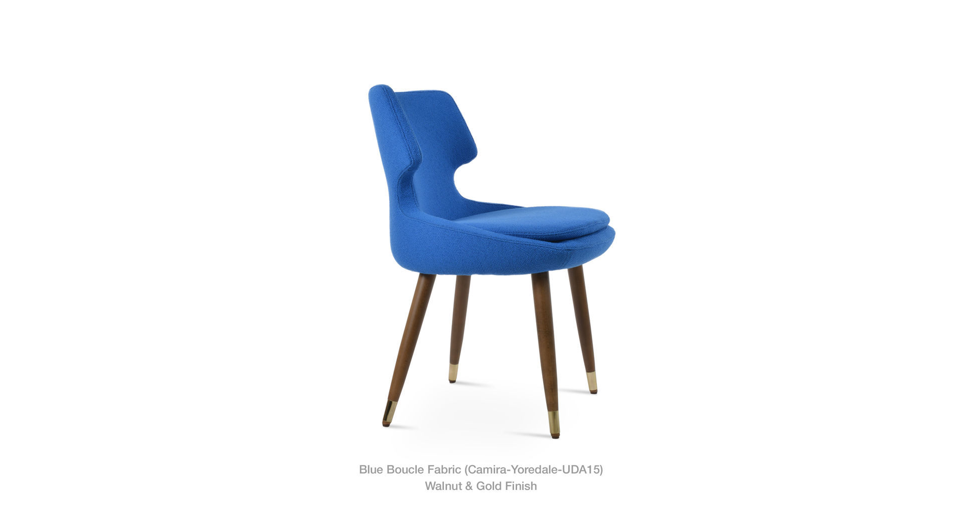blue boucle Camira