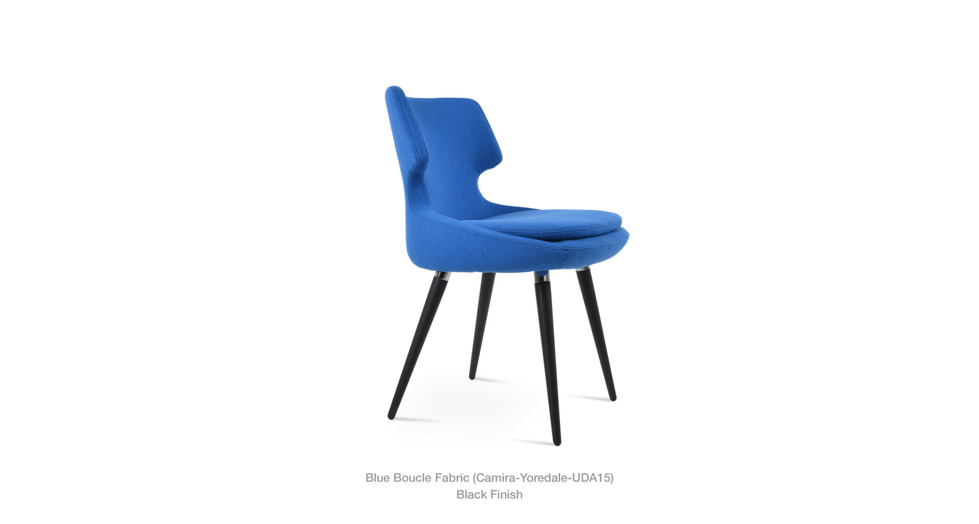 blue boucle Camira