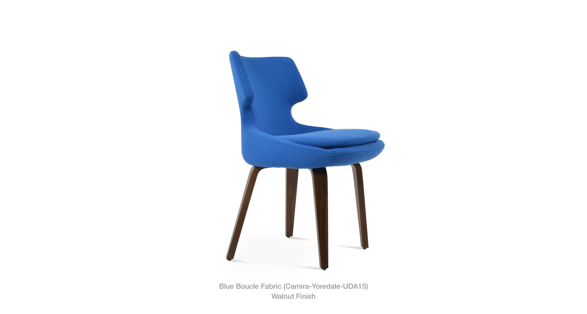 blue boucle Camira