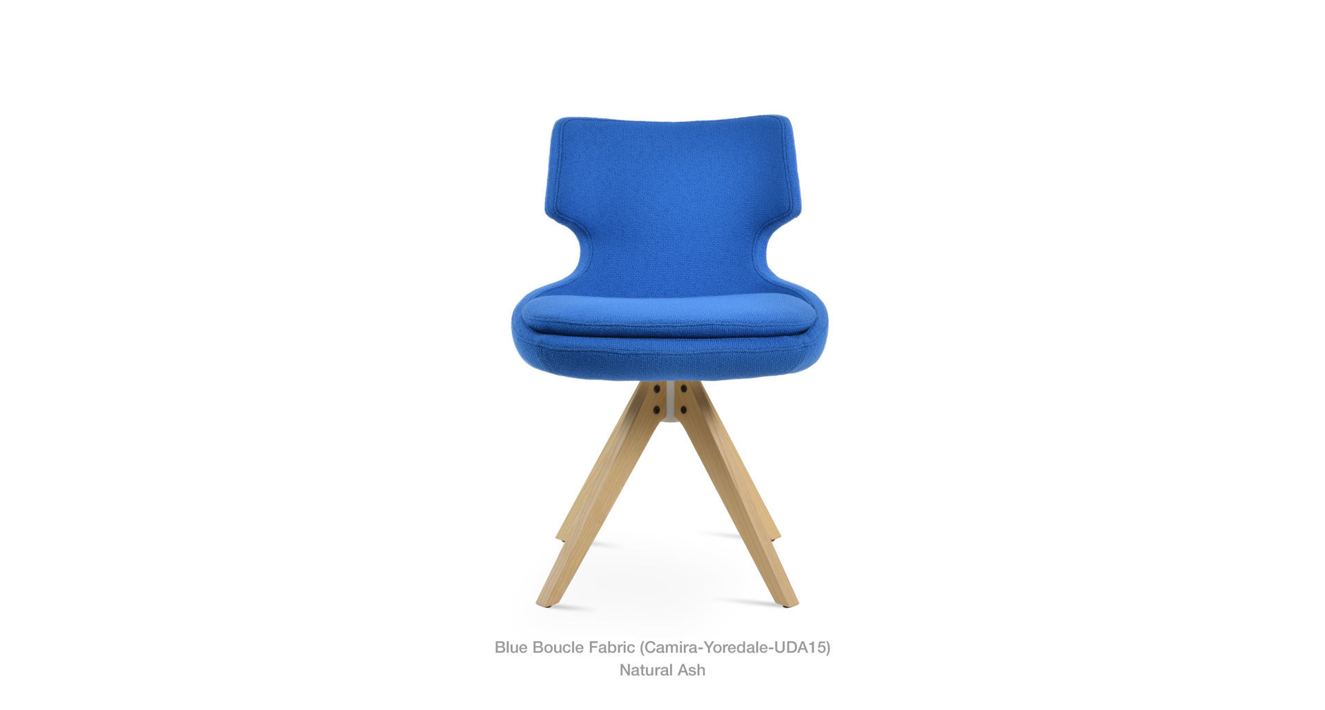 blue boucle Camira