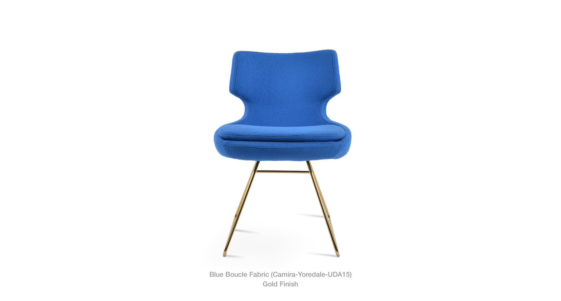 blue boucle Camira