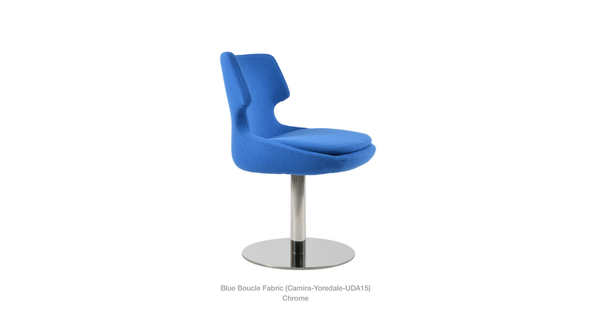 blue boucle Camira