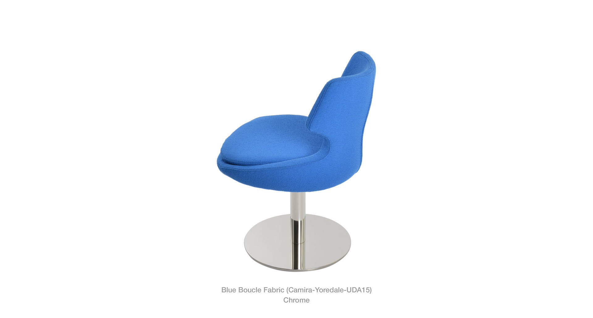 blue boucle Camira