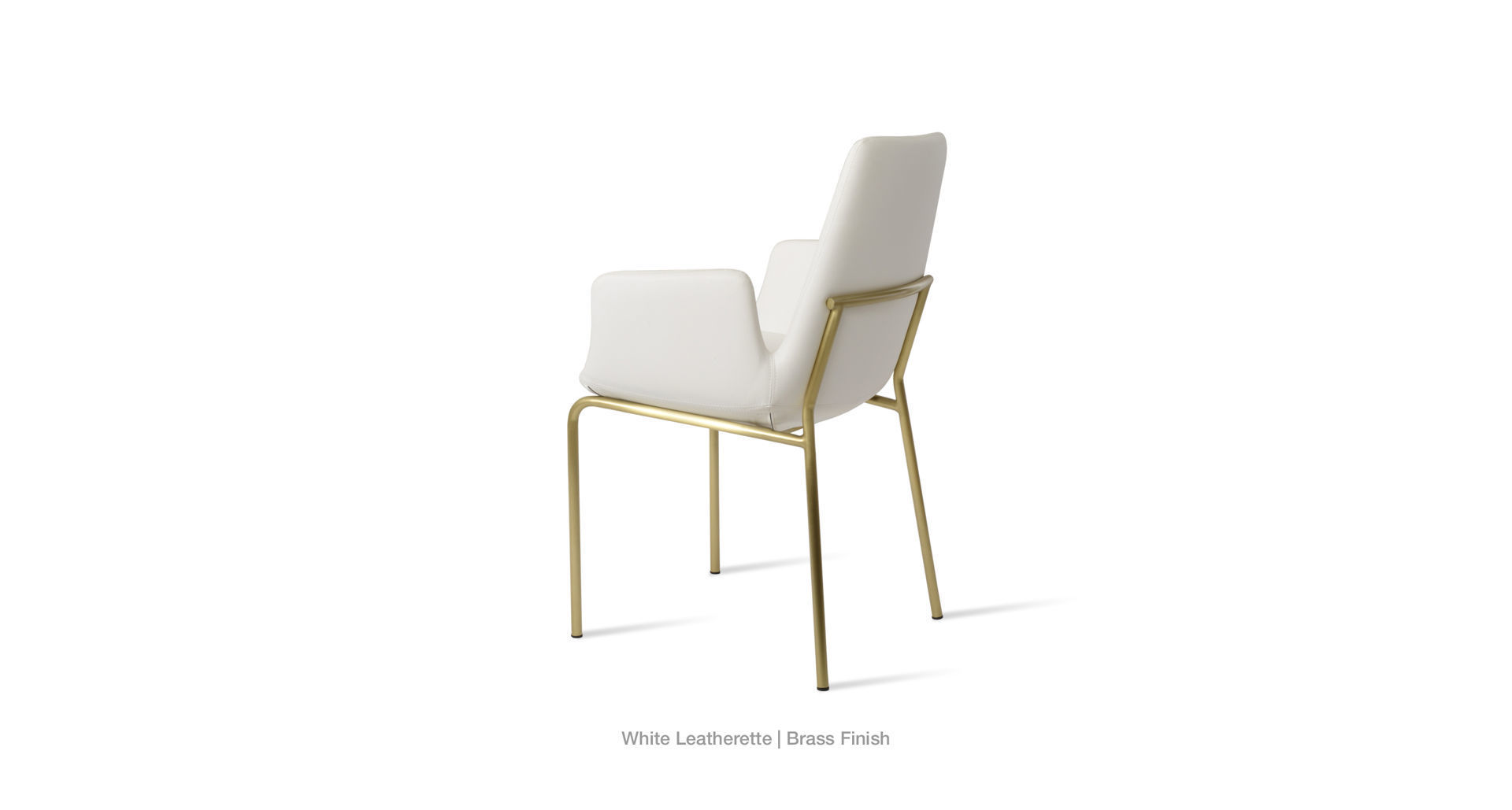 white leatherette