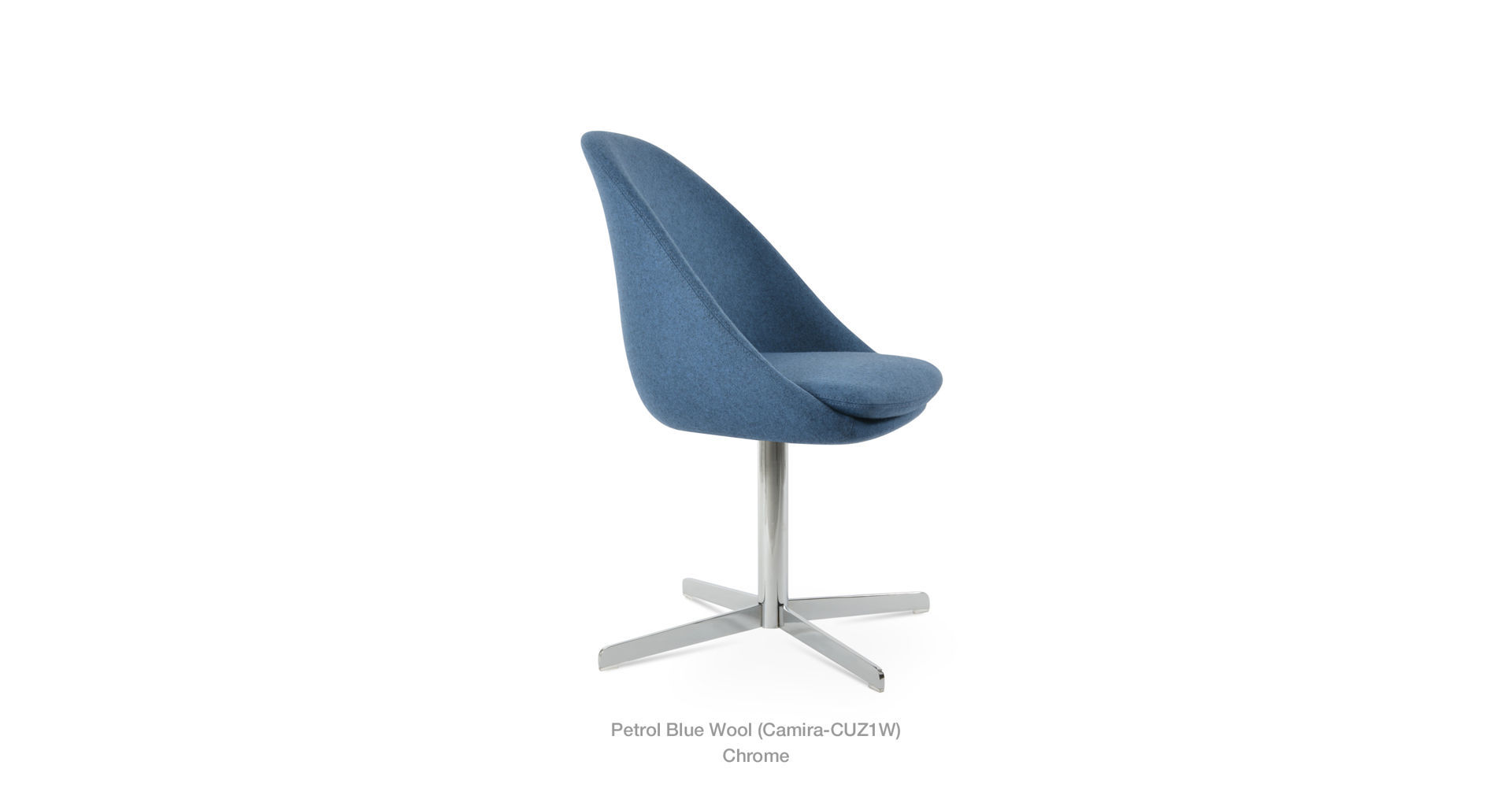 Petrol Blue Camira Wool