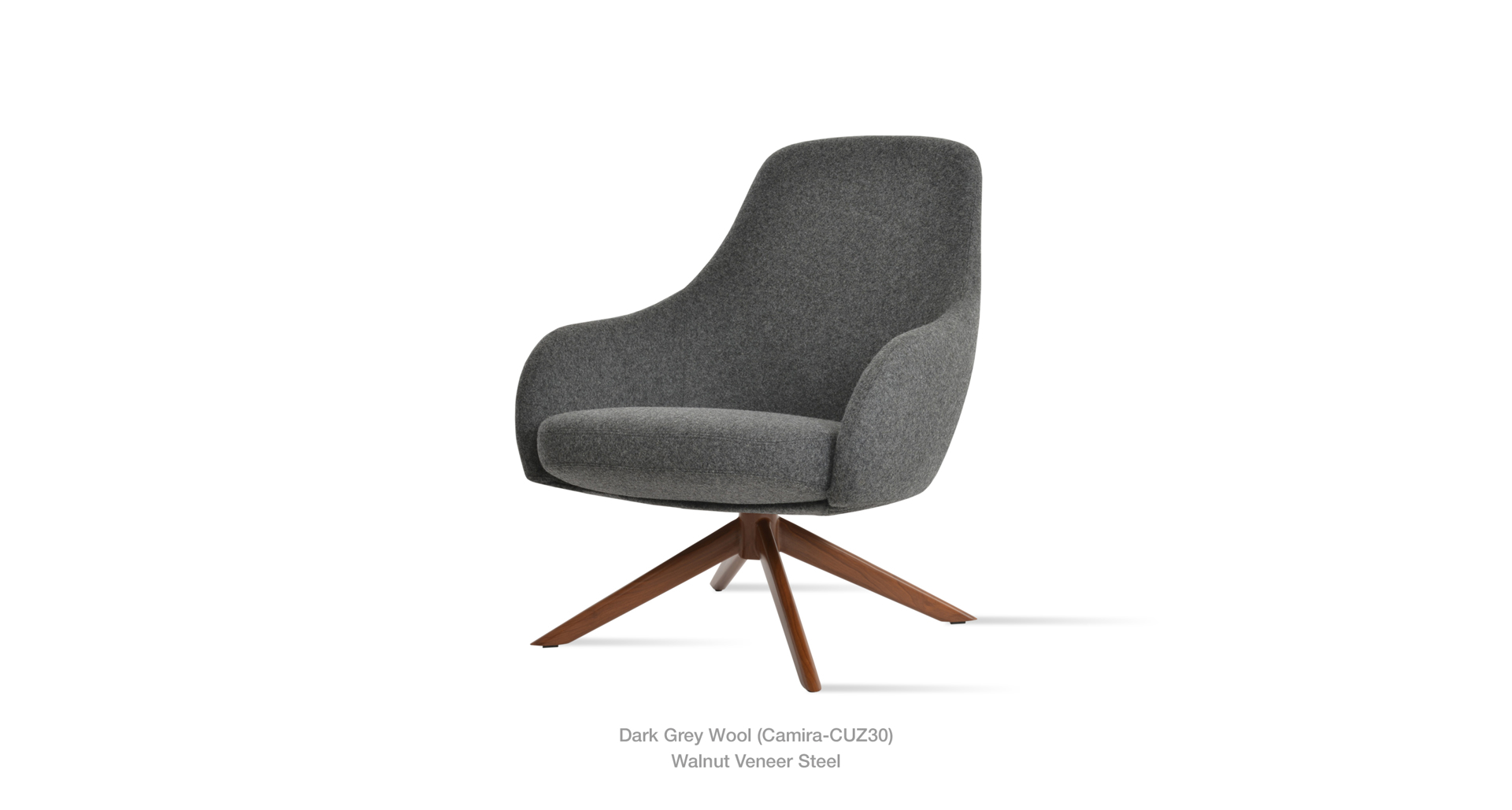 dark grey wool