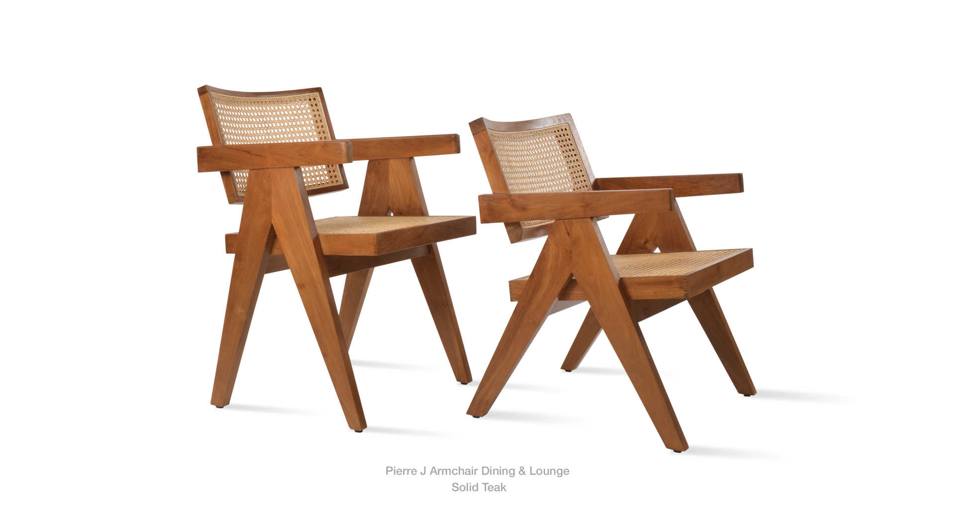Picture of Pierre J Armchair Teak Full Wicker