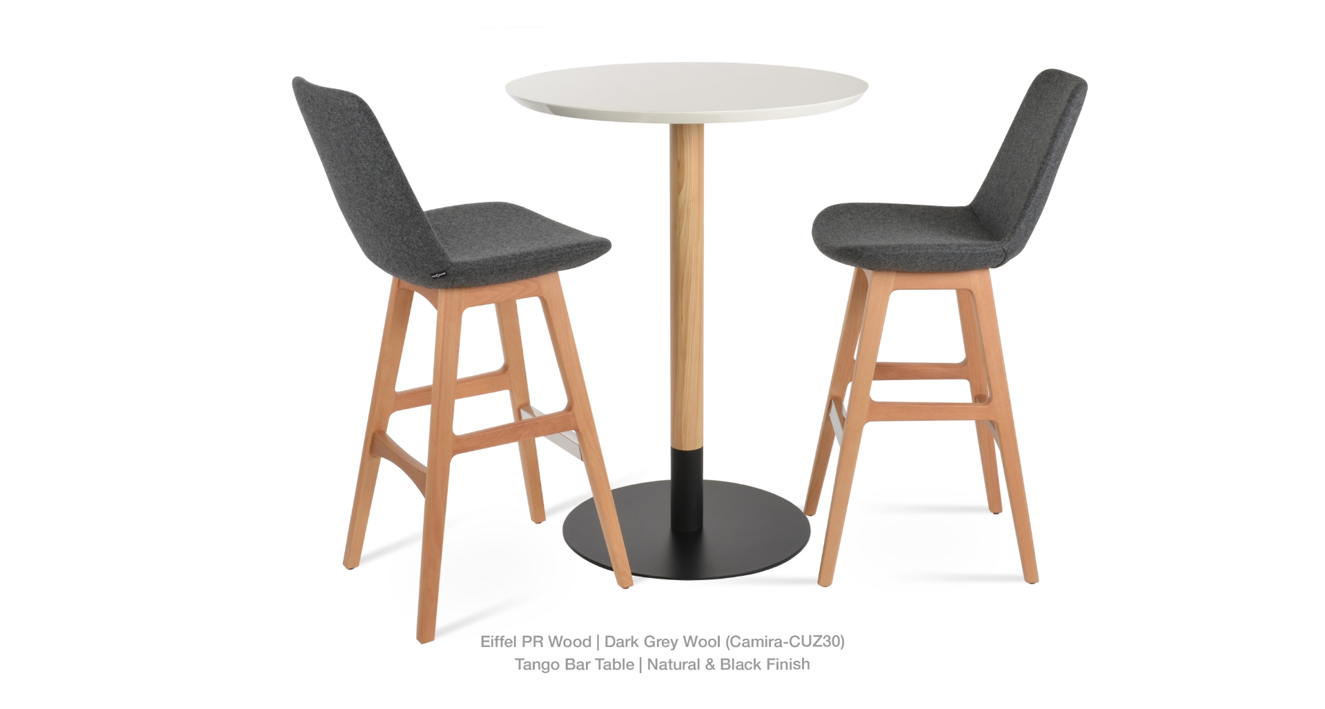 dark grey wool - Tango Bar