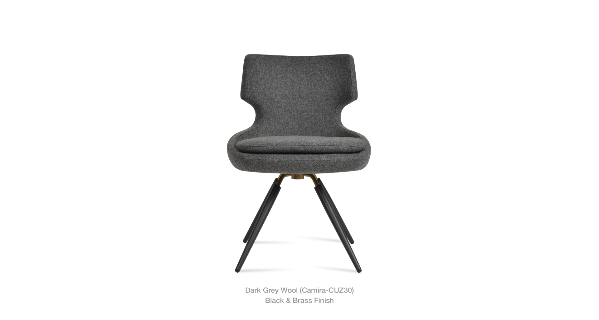 dark grey wool