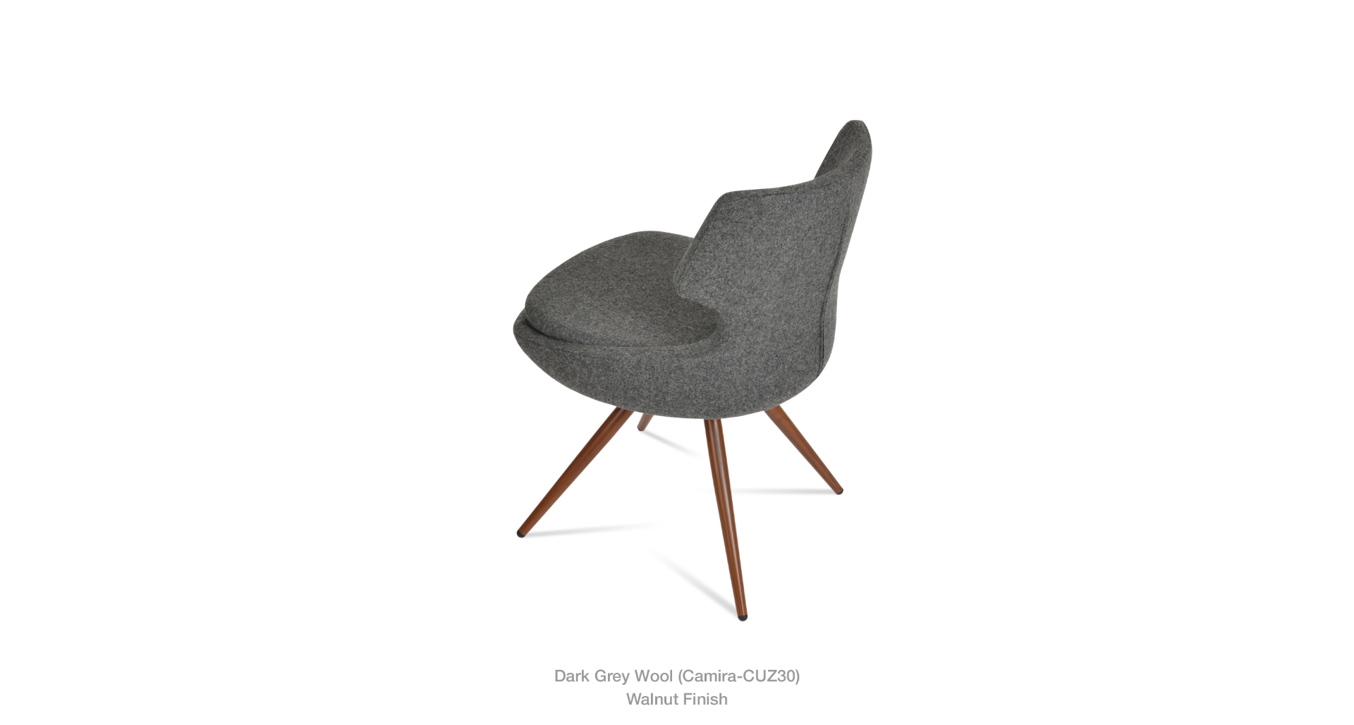 dark grey wool