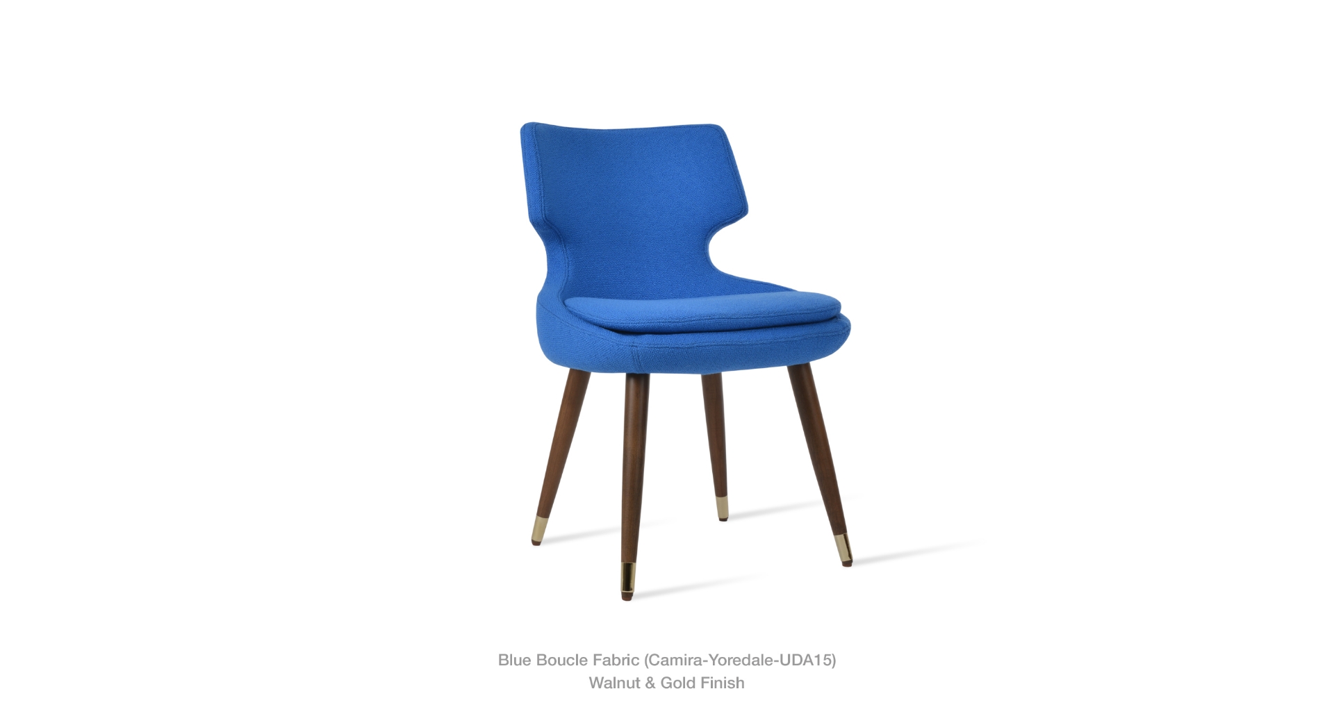 blue boucle Camira