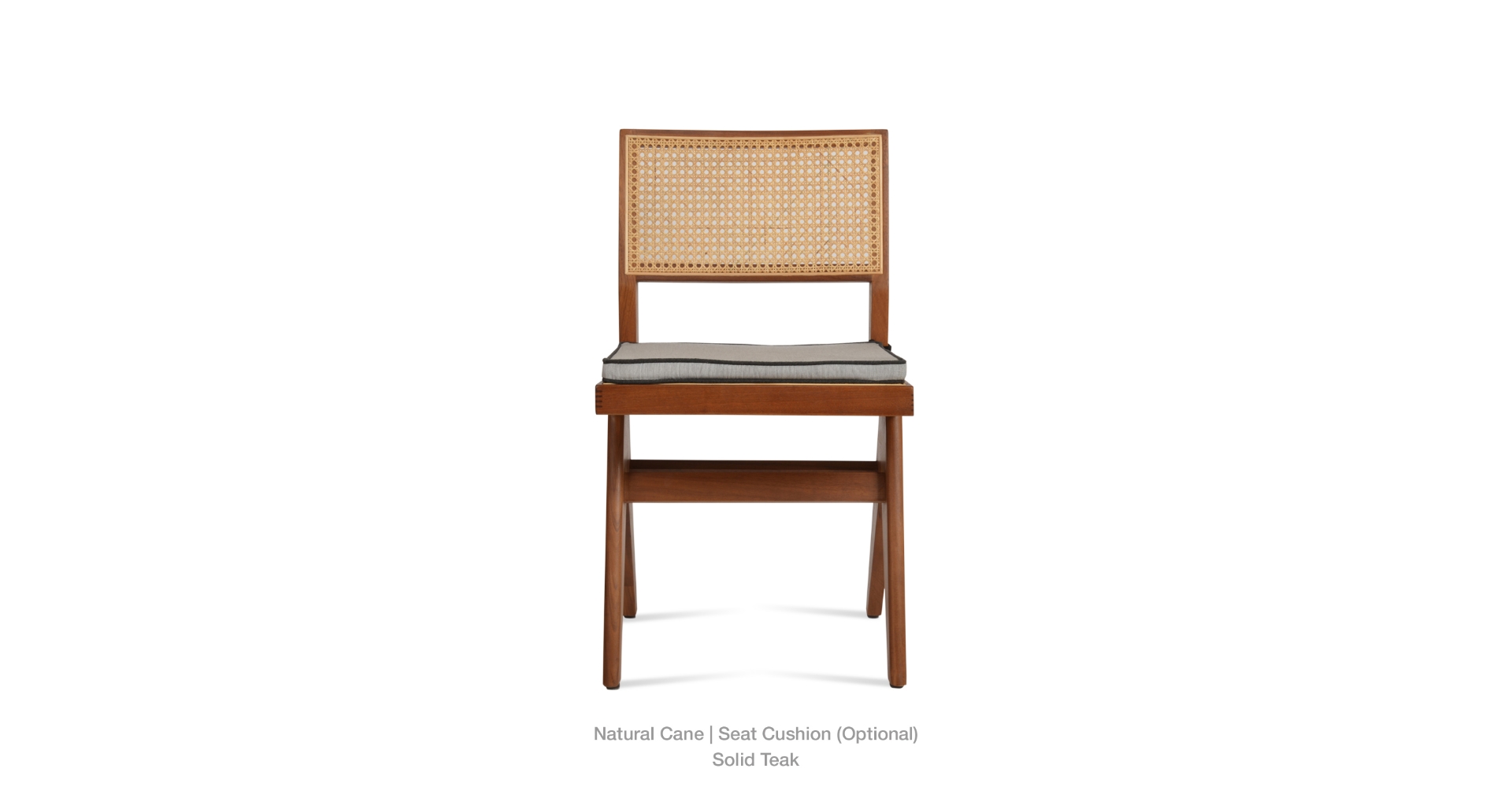 with seat cushion