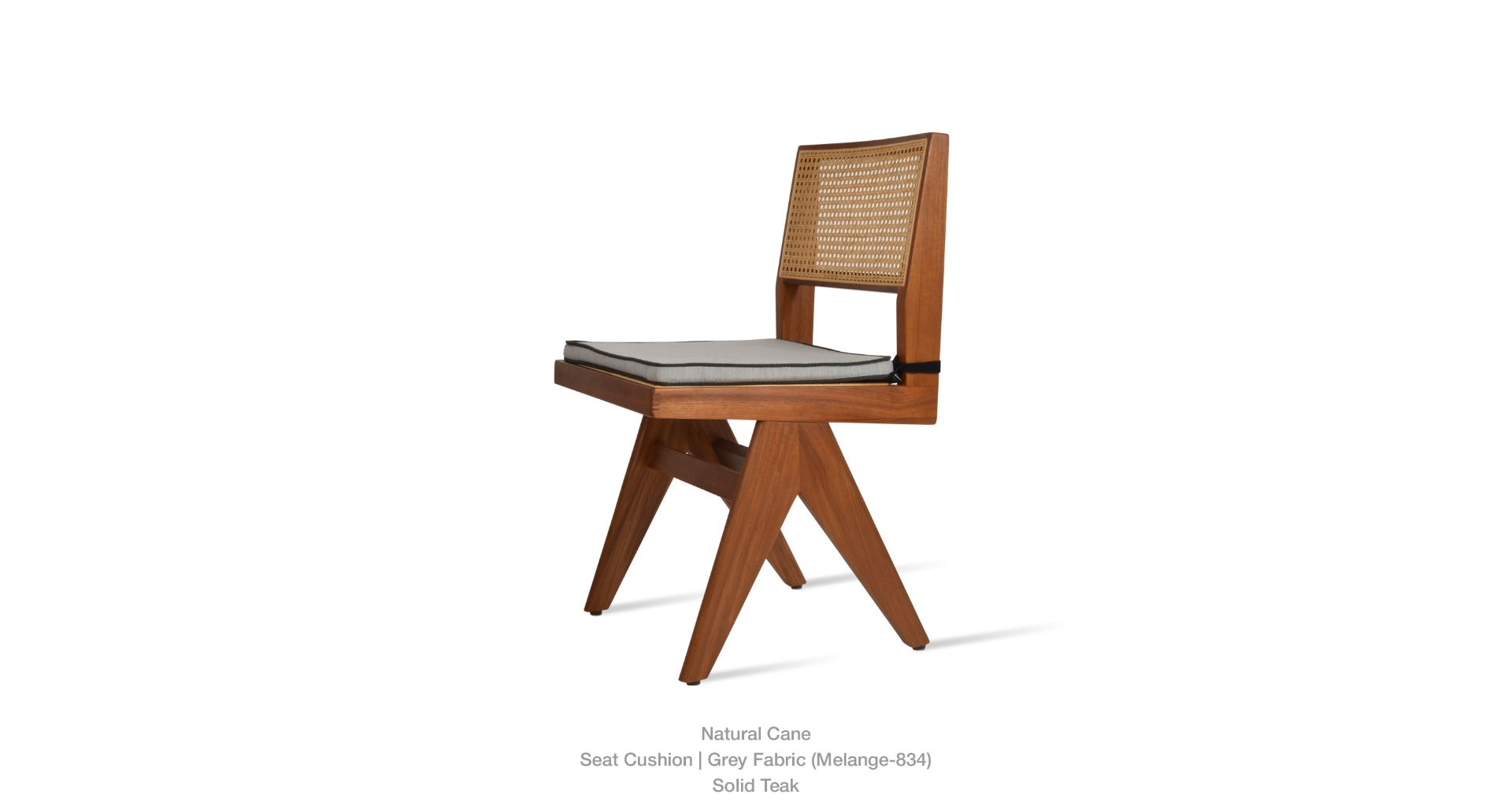 with seat cushion