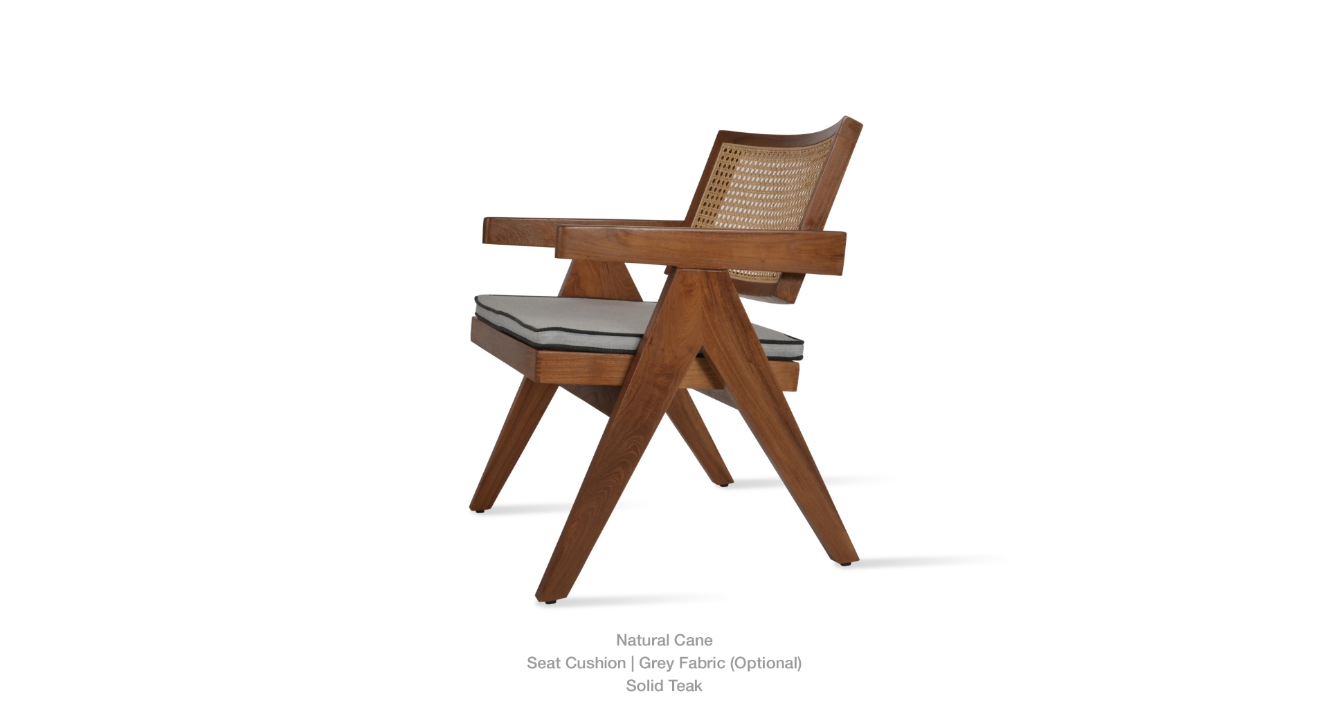 with seat cushion