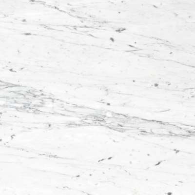 White Italian Carrara 40"
