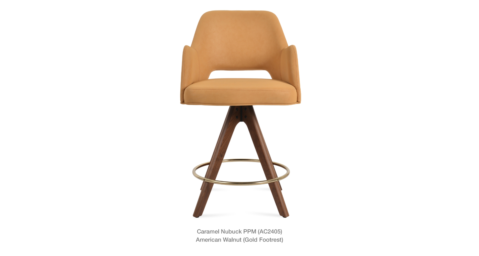 Picture of Marash Arm Pyramid Swivel Stool 